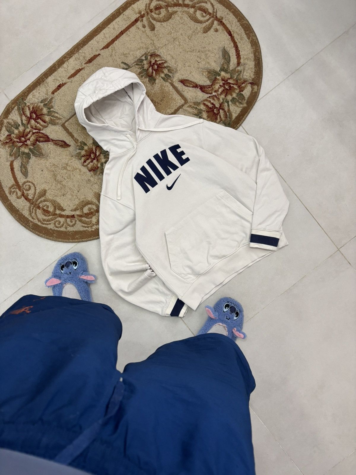Nike Vintage Style Big Logo Hoodie