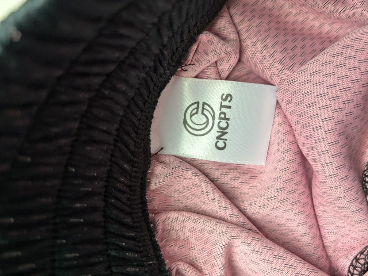 CNCPTS CNCPTS Track Pants Black w Pink Lace Strip Flare Unisex XS Size 28" / US 6 / IT 42 - 8 Thumbnail