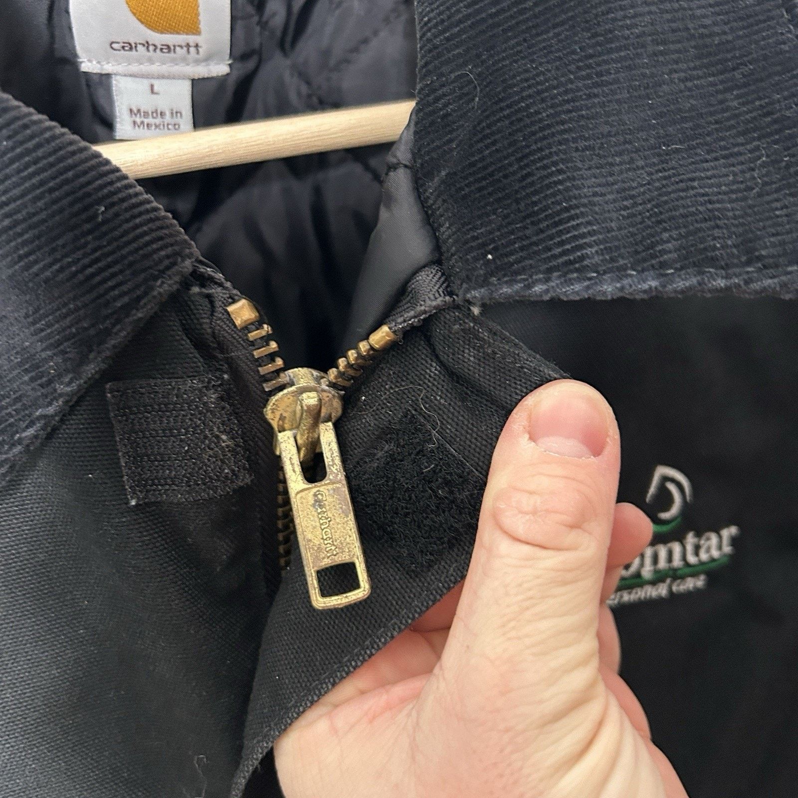 Carhartt Y2K Carhartt Quilt-Lined Artic Jacket “Black” J002 BLK Size US L / EU 52-54 / 3 - 14 Thumbnail