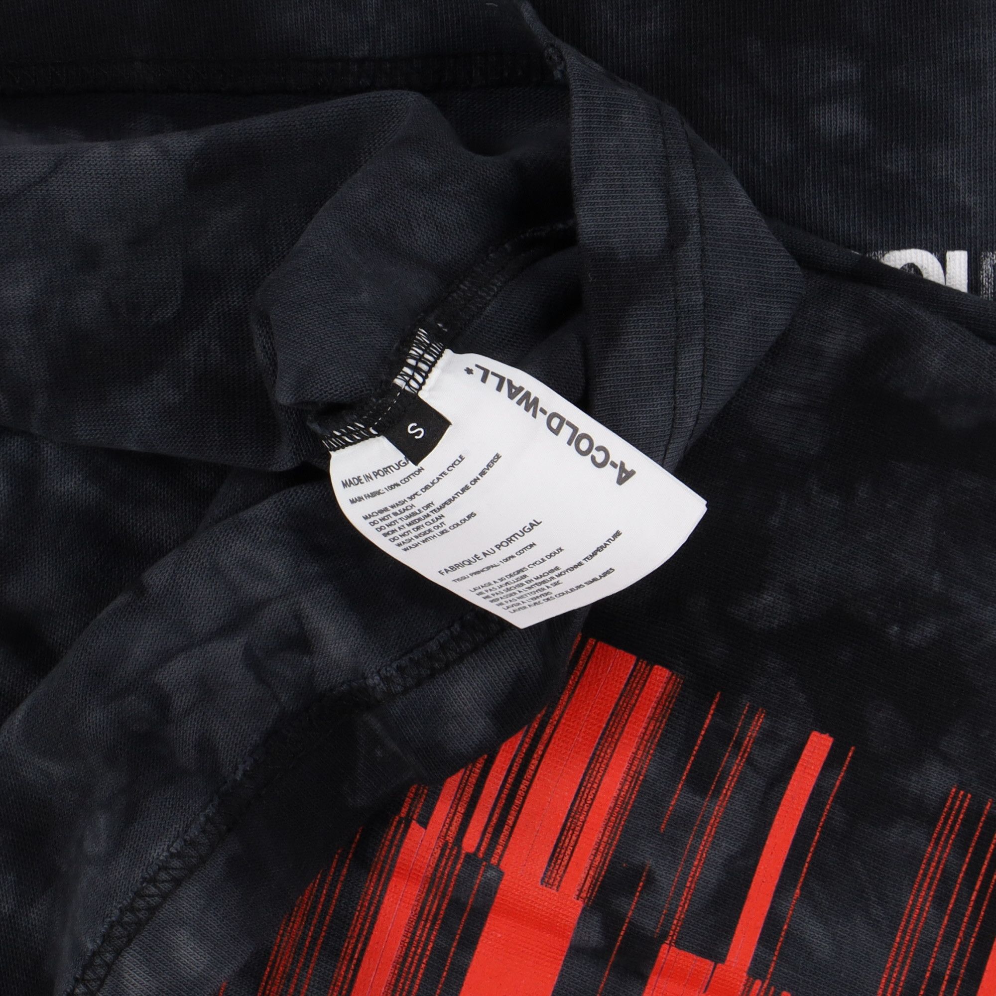 A-COLD-WALL* Black Tie-Dye Lunar New Year Logo Oversized T-Shirt Size US S / EU 44-46 / 1 - 7 Thumbnail