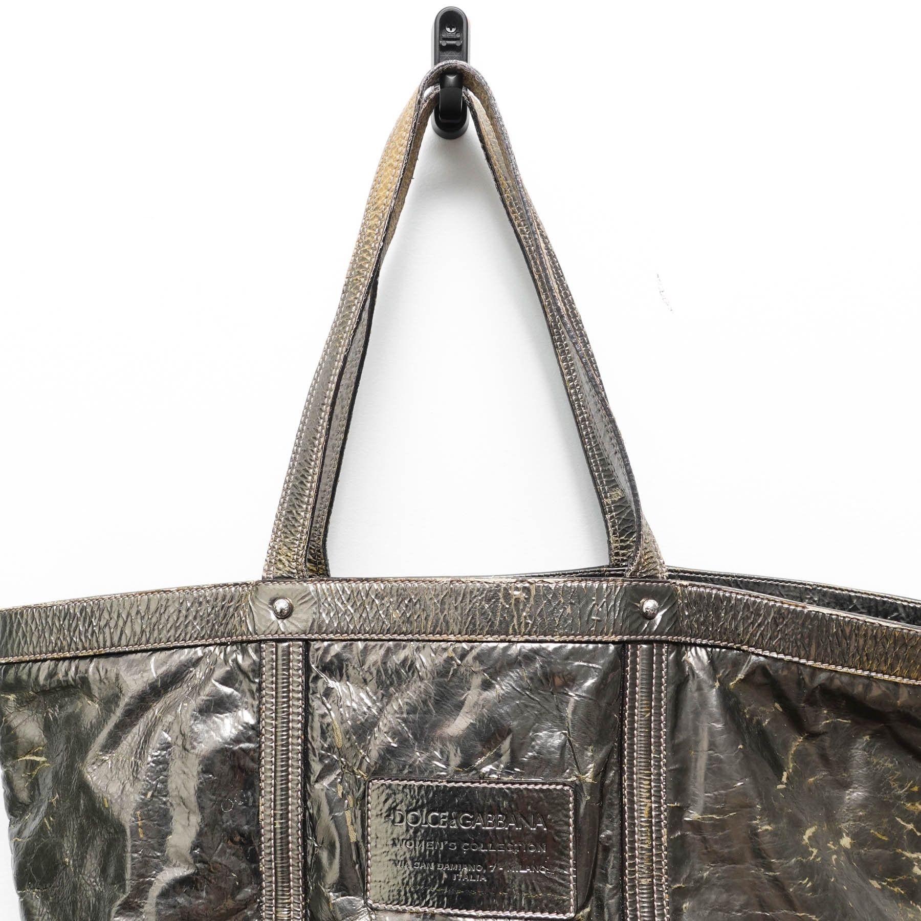 Dolce & Gabbana Rare Vintage Dolce & Gabbana Milano Leather Tote Bag Size ONE SIZE - 2 Thumbnail