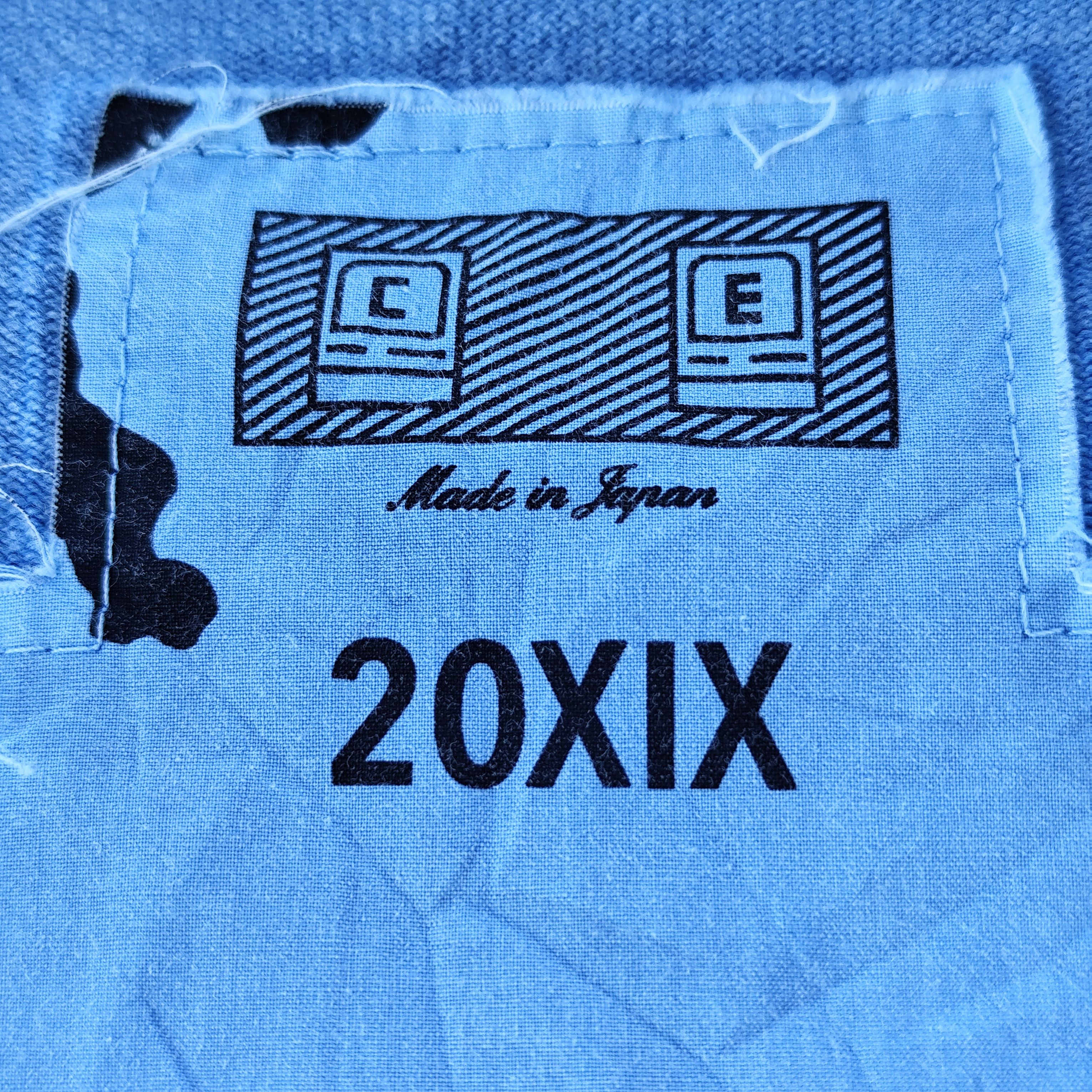 Cav Empt 🇯🇵CAV EMPT OVERDYE TURTLE NECK LONG SLEEVE BLUE/BLACK TEE Size US M / EU 48-50 / 2 - 9 Thumbnail