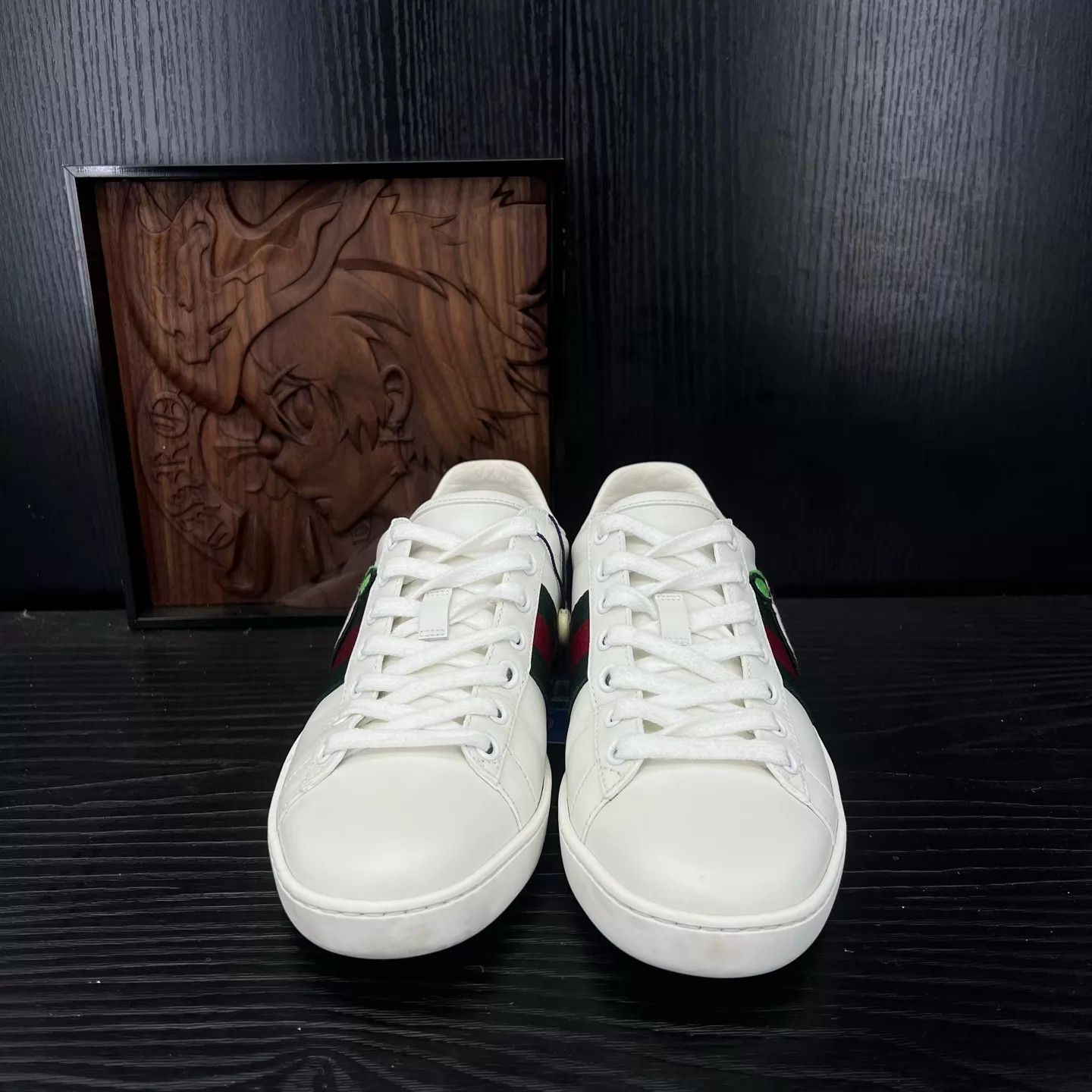 Gucci Gucci Ace Cherry White Sneaker 36 Near Mint Original Box Size US 5.5 / IT 35.5 - 6 Thumbnail
