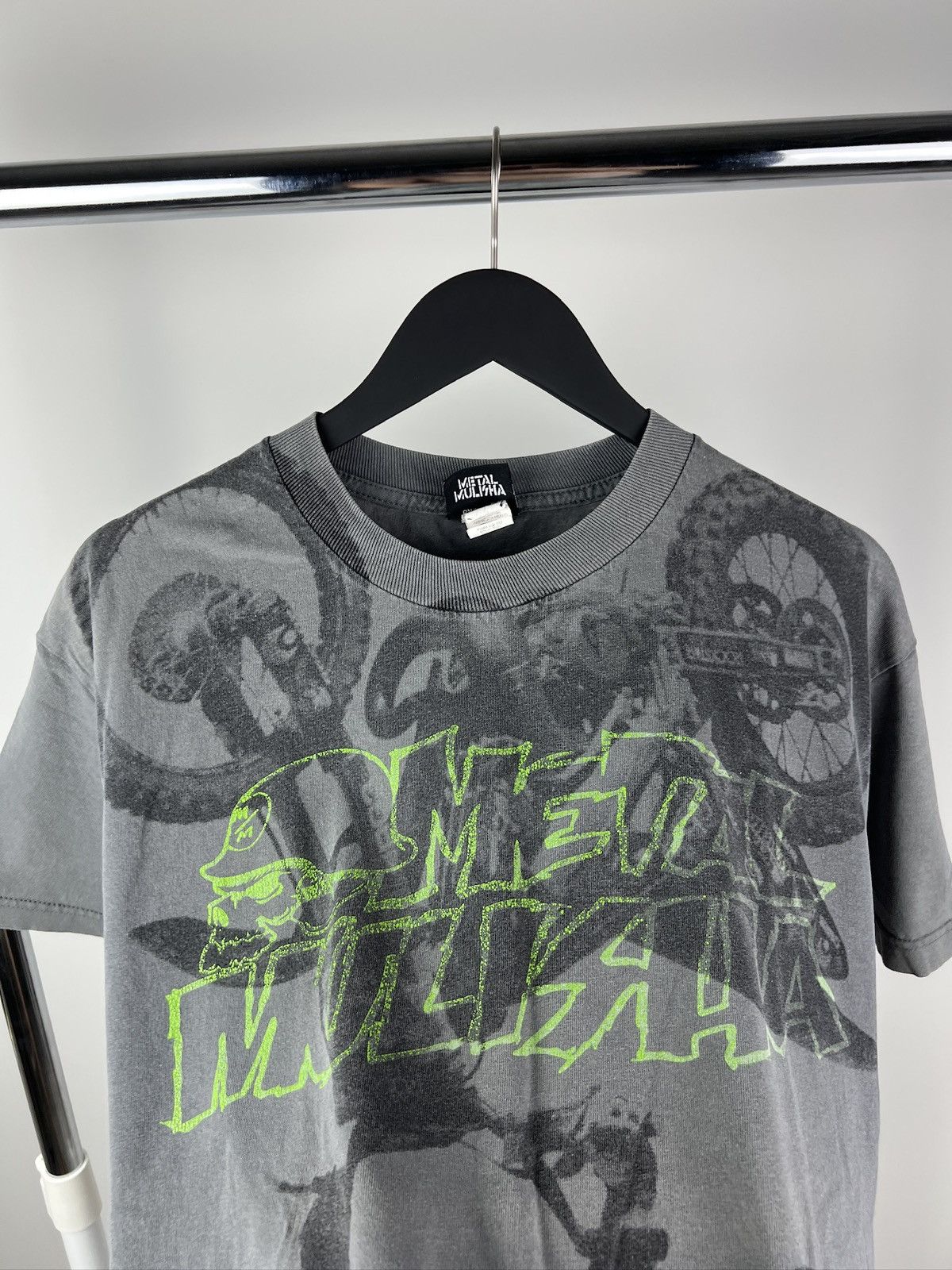 Metal Mulisha Vintage Y2K Metal Mulisha Bike Skull T-shirt Size US L / EU 52-54 / 3 - 7 Thumbnail