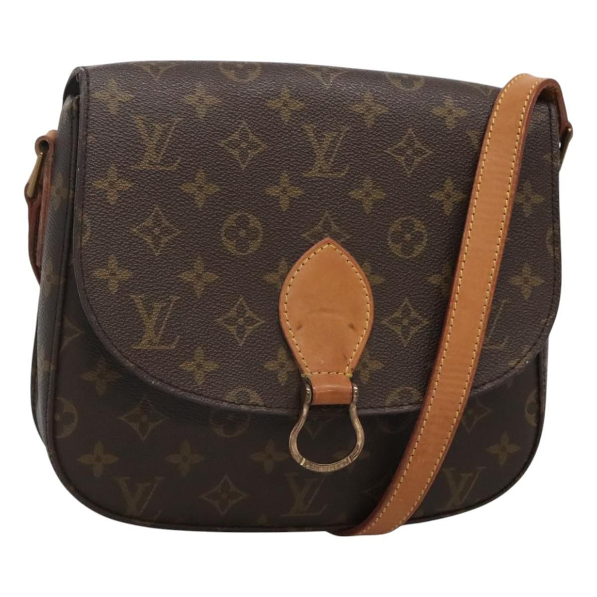 Louis Vuitton Monogram Saint Cloud Gm Shoulder Bag M51242 Lv Auth Yk18040, Women's