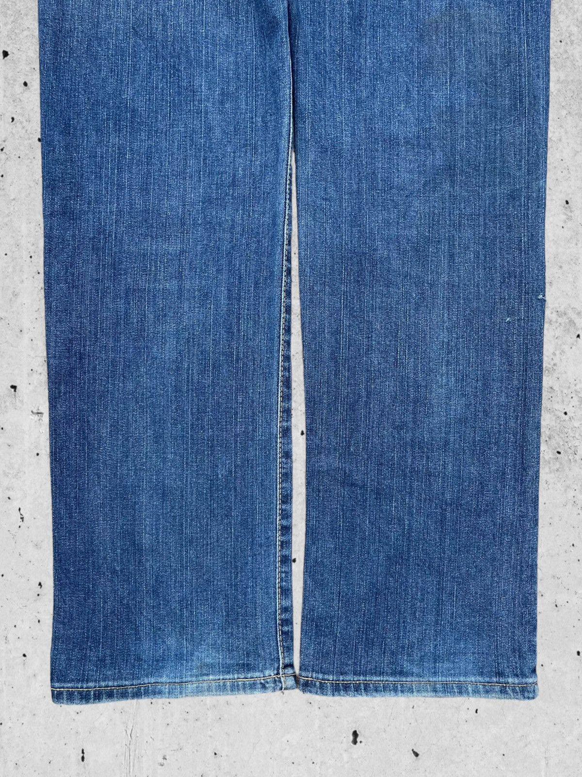 Designer × Wrangler 🔥 Wrangler Blue Distressed Denim W34 🔥 Size US 34 / EU 50 - 10 Thumbnail