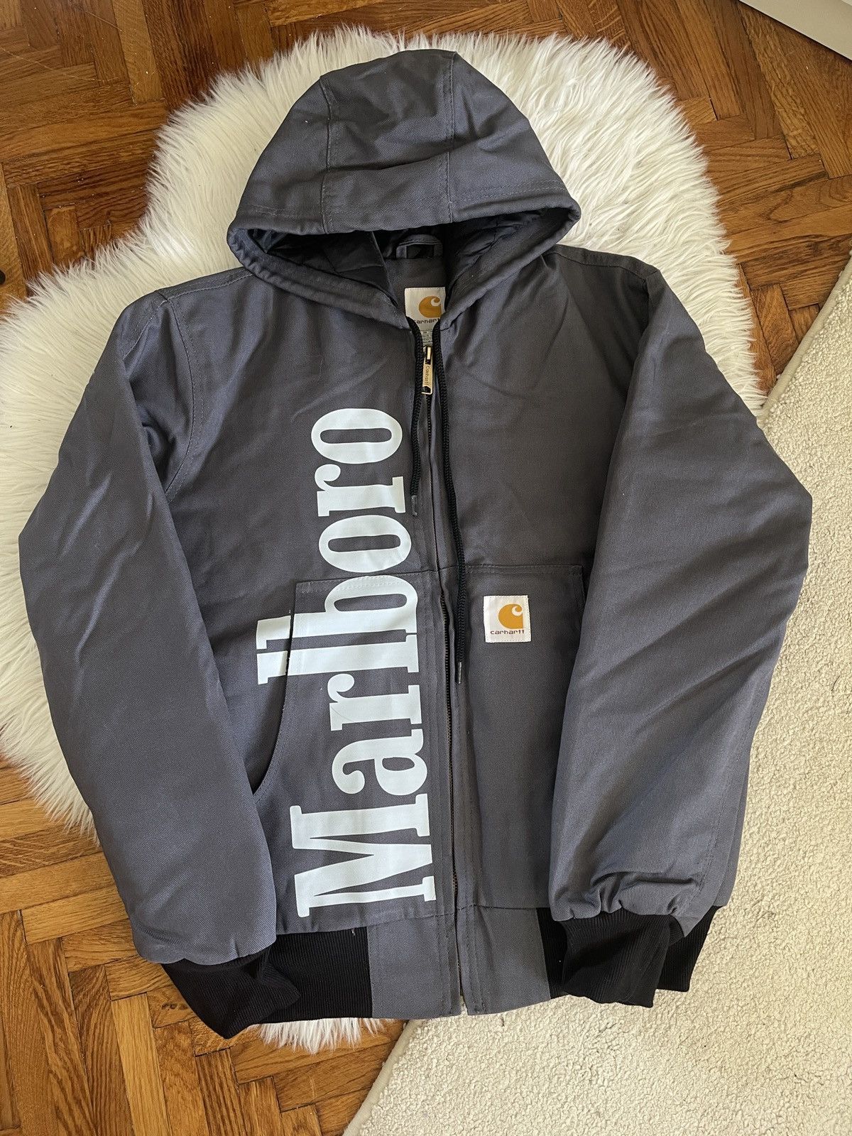 Marlboro CUSTOM Carhartt x Marlboro Rework Duck Canvas Active Jacket Size US M / EU 48-50 / 2 - 1 Thumbnail