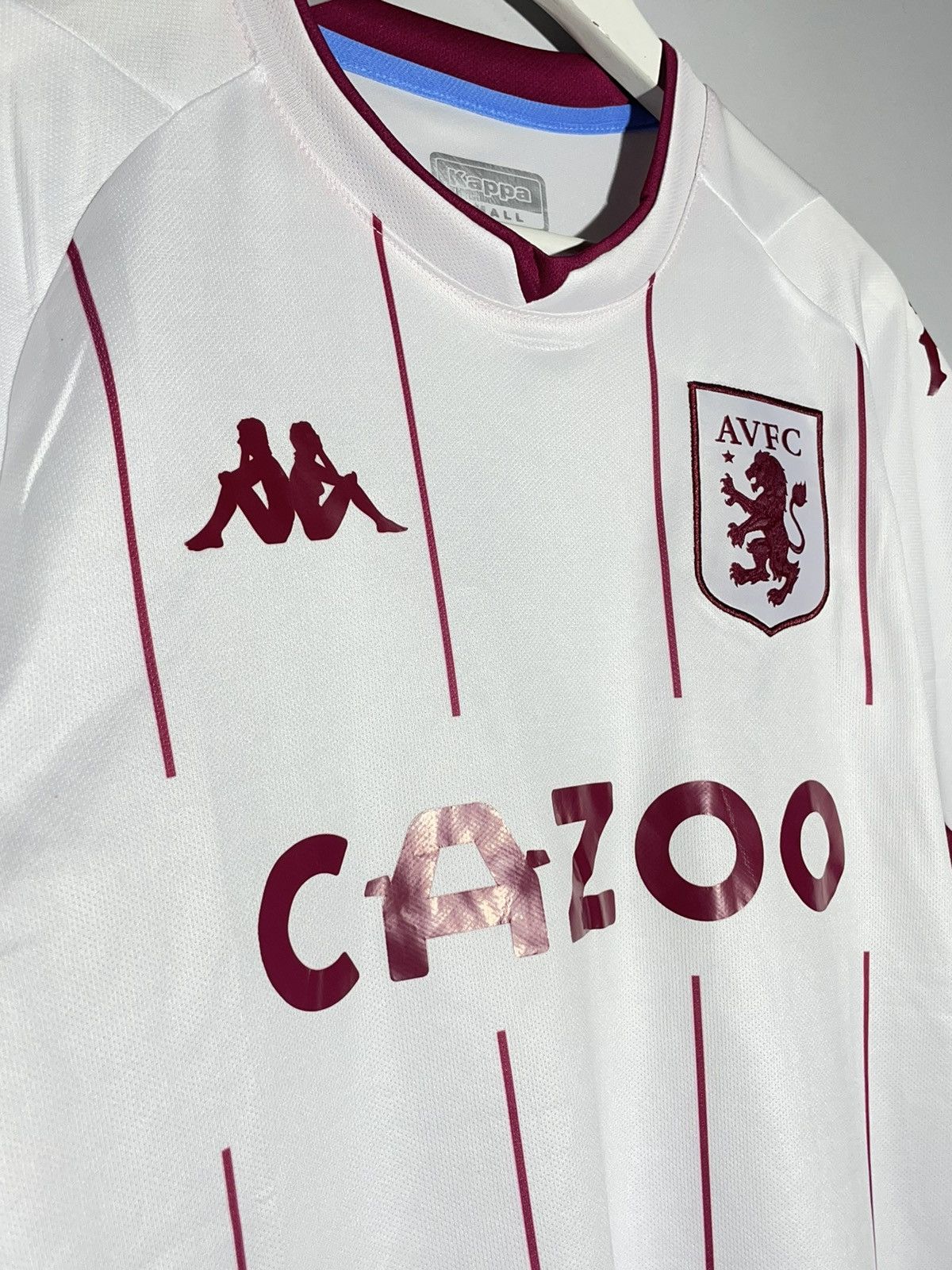 Kappa Aston Villa Kappa 2021/22 Away Y2k Streetwear Football Shirt Size US S / EU 44-46 / 1 - 3 Thumbnail