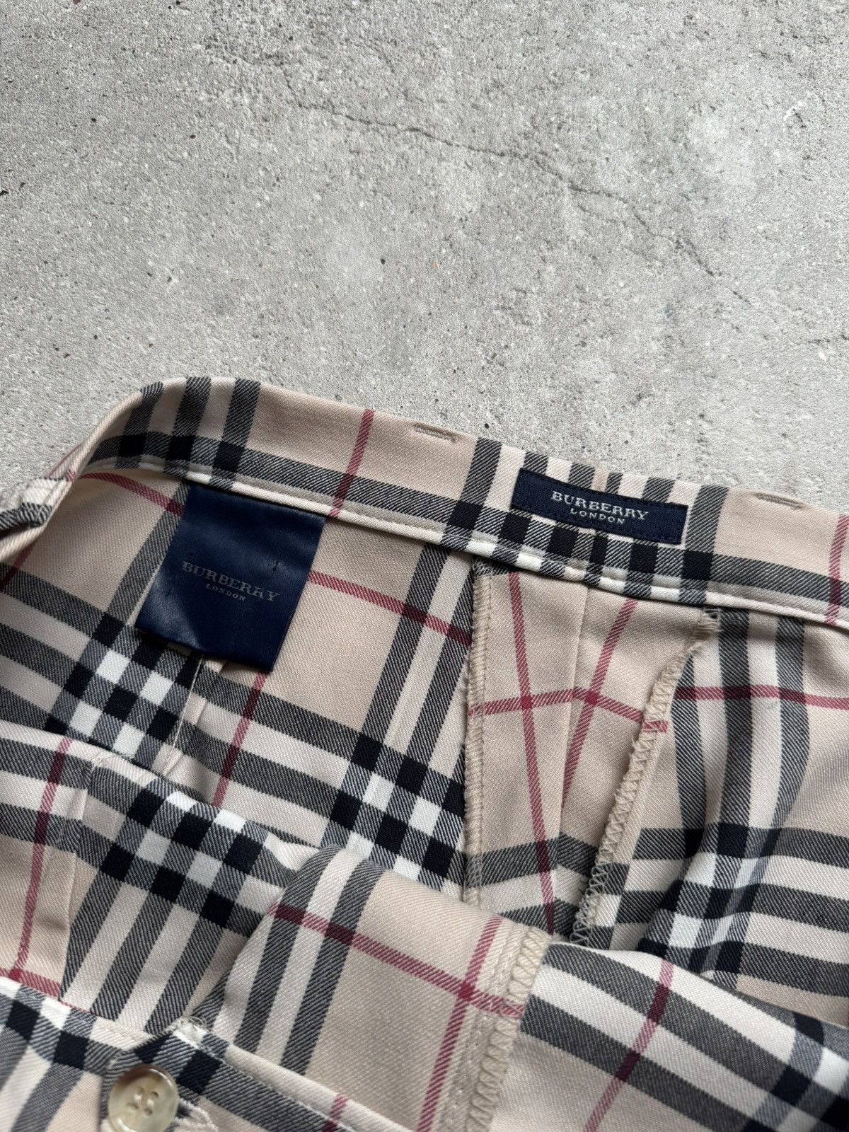Burberry Vintage Burberry Pants Plaid Nova Check Wool Size US 34 / EU 50 - 7 Thumbnail
