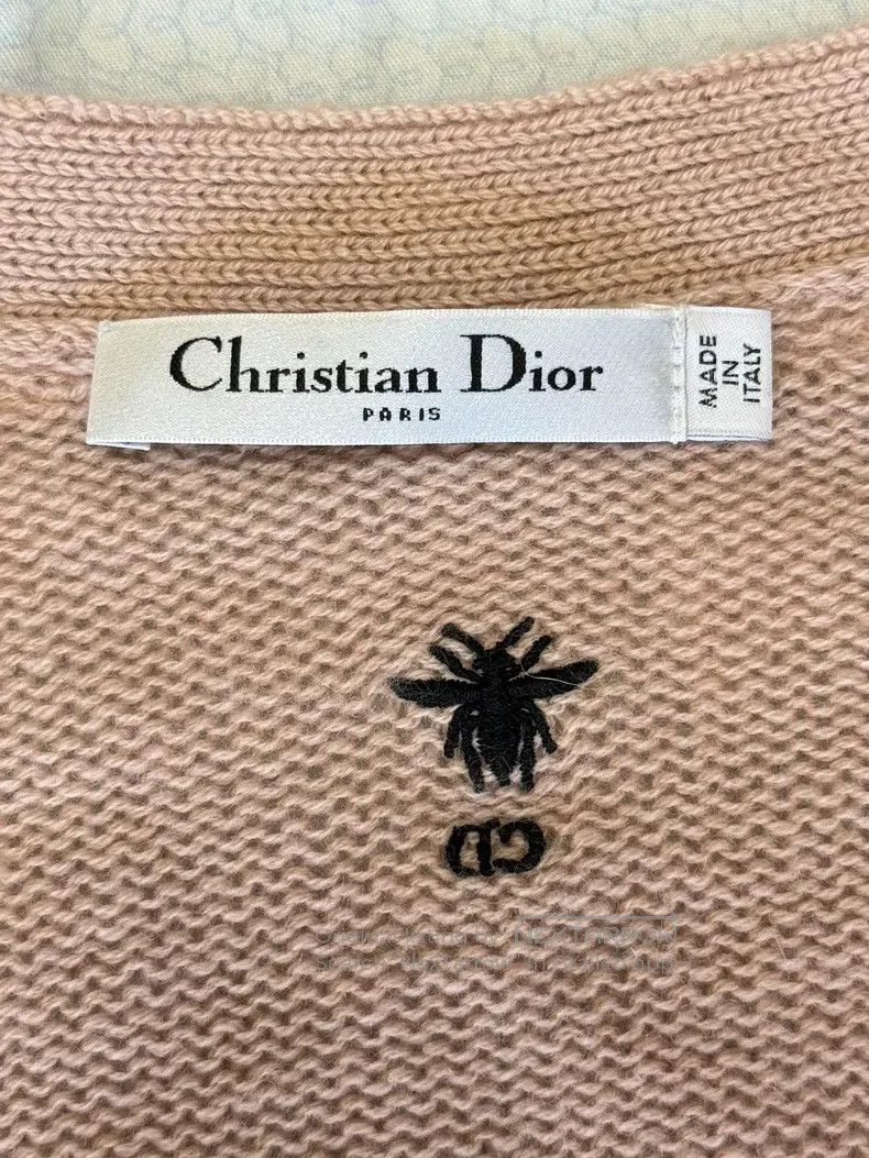 Dior Dior Pink Little Bee Cardigan coat Size XS / US 0-2 / IT 36-38 - 6 Thumbnail