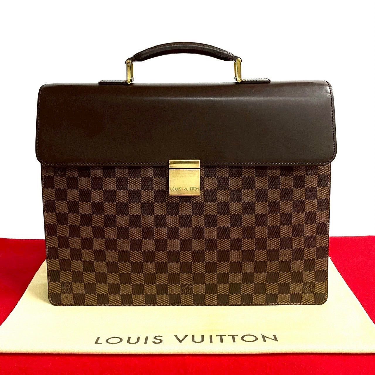 Louis Vuitton Louis Vuitton Handbag Brown Leather Size ONE SIZE - 1 Thumbnail
