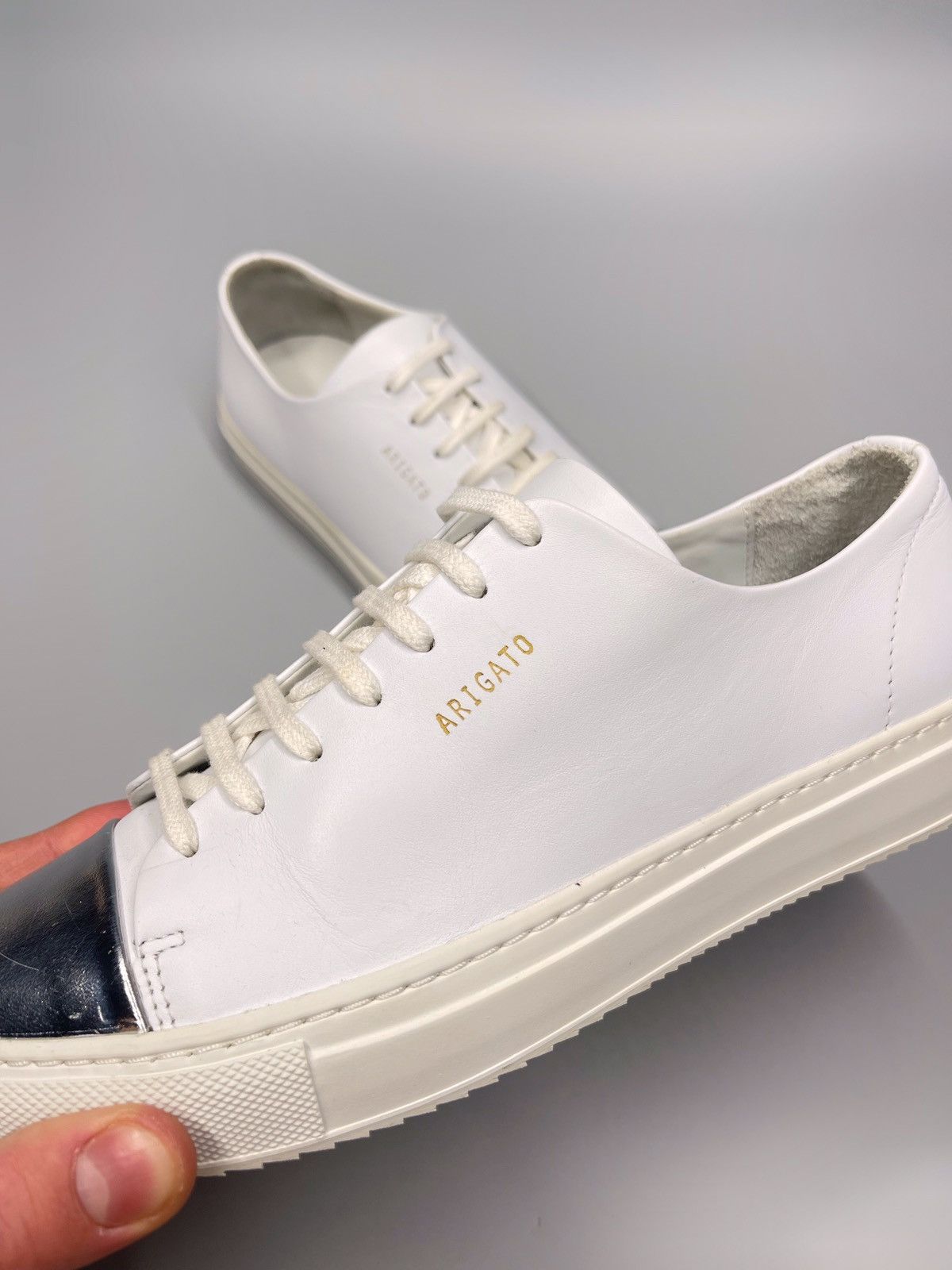 Axel Arigato Axel Arigato Clean 90 Leather Low Top Sneakers Size US 5.5 / EU 38 - 7 Thumbnail