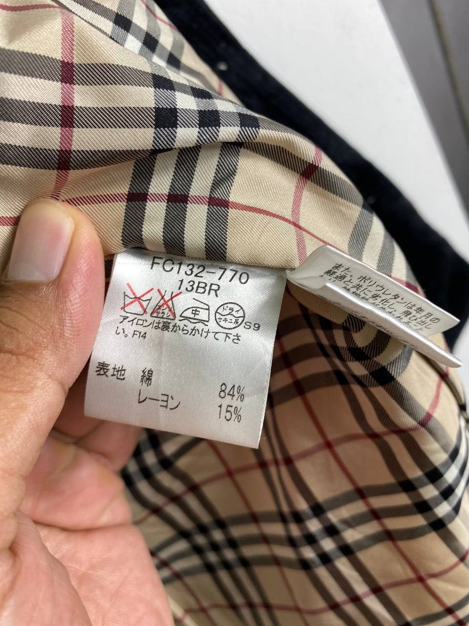 Burberry burberry corduroy jacket nova checkered lining Size US M / EU 48-50 / 2 - 8 Thumbnail