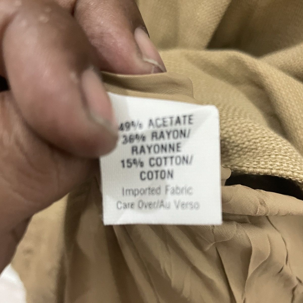Anne Klein Vintage 90s Anne Klein 11 Petites Coat Jacket Size L / US 10 / IT 46 - 7 Thumbnail