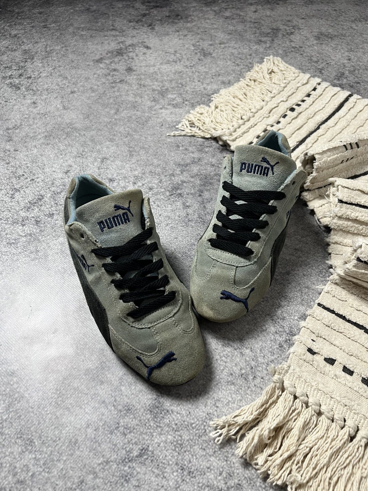 Puma 🔥00’S PUMA SPEED CAT OG SUEDE LOW TOP Y2K SNEAKERS Size US 7 / EU 40 - 6 Thumbnail