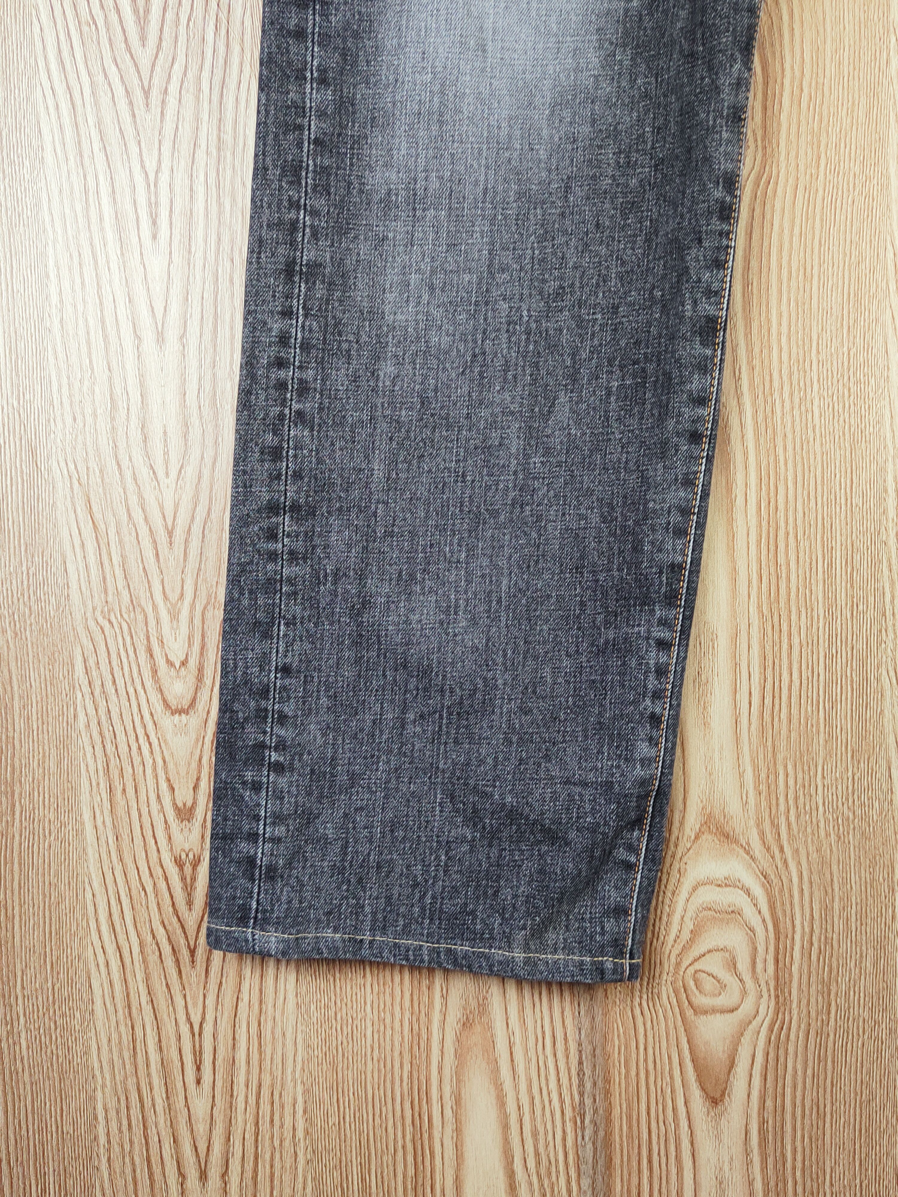 Edwin Edwin Black Distressed Ripped Jeans #S2682 Size US 34 / EU 50 - 4 Thumbnail