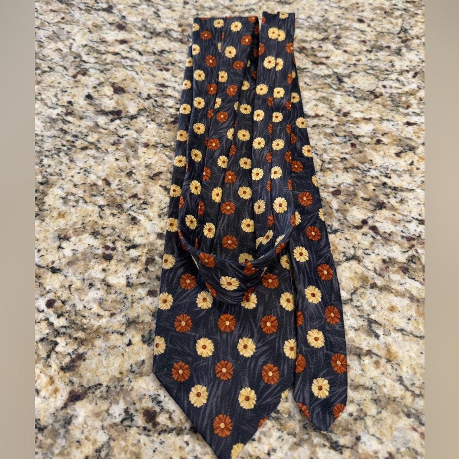 Other Ketch floral tie blue yellow orange Size ONE SIZE - 2 Thumbnail