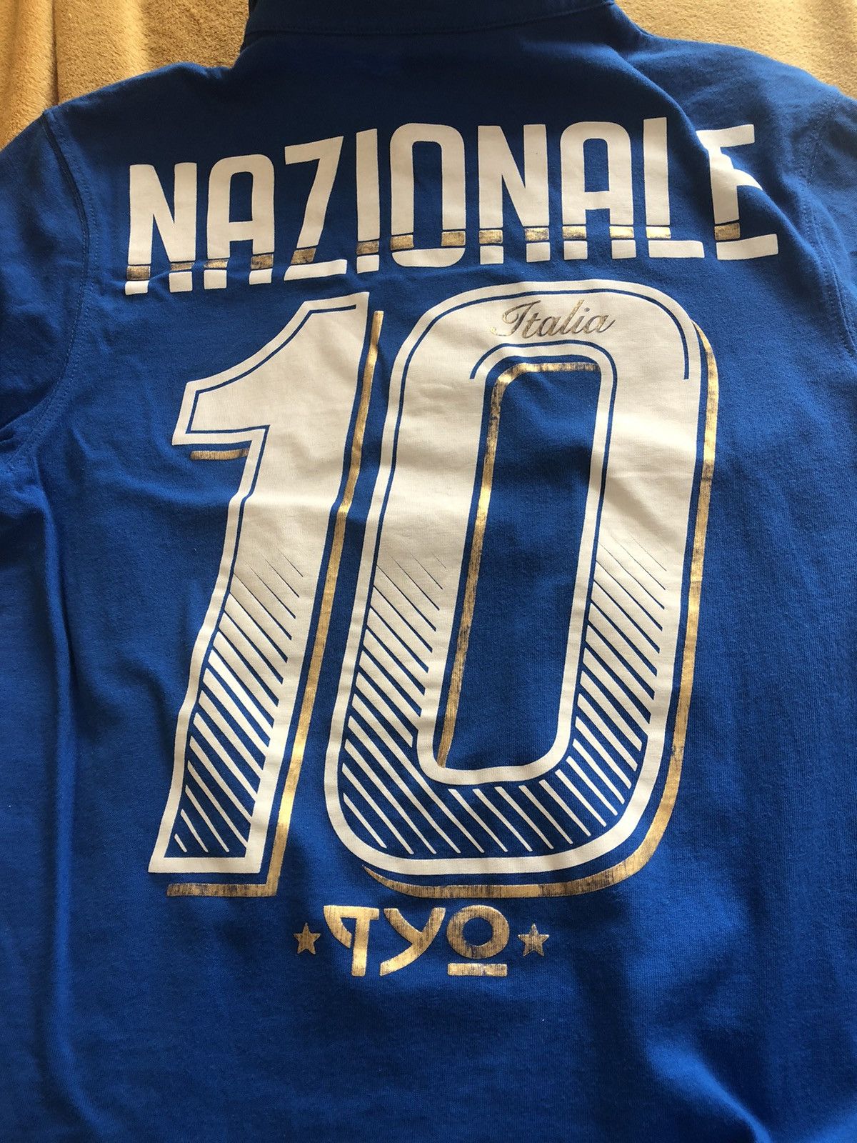 Vintage VINTAGE ITALIA NAZIONALE FOOTBALL SOCCER POLO SHIRT Size US S / EU 44-46 / 1 - 3 Thumbnail