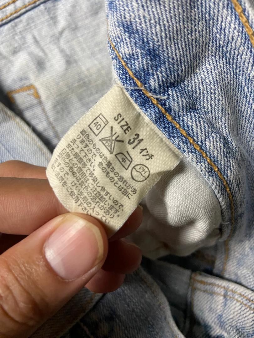 Levi's Levis Strauss Co. Distressed Denim Jeans (157) Size US 32 / EU 48 - 4 Thumbnail