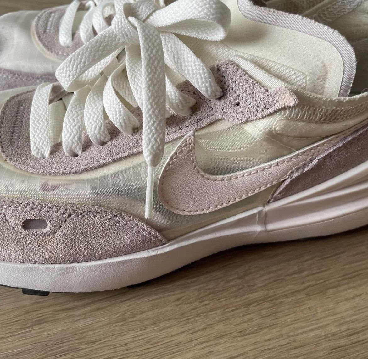 Nike Nike Waffle One Light Soft Pink Venice (Women's) Size US 7.5 / IT 37.5 - 4 Thumbnail