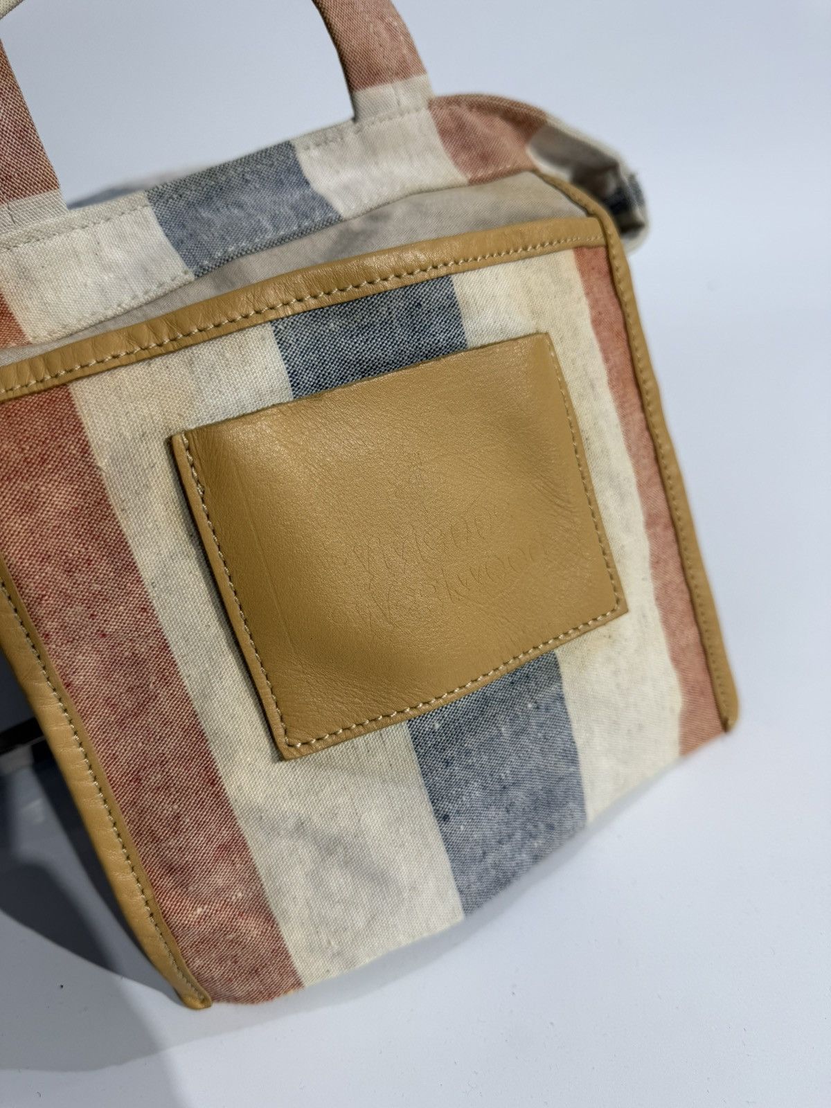 Vivienne Westwood Vivienne Westwood S/S 2019 London Canvas Tote Hand Bag Size ONE SIZE - 7 Thumbnail