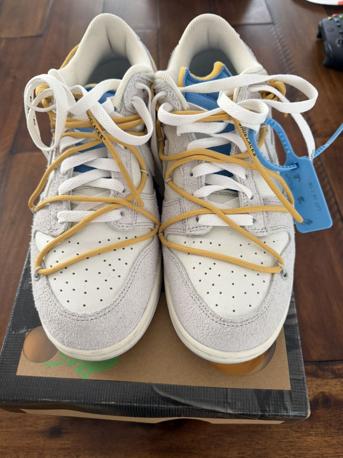 Nike × Off-White Nike x Off-White dunk low lot 34/50 Size US 11 / EU 44 - 1 Thumbnail