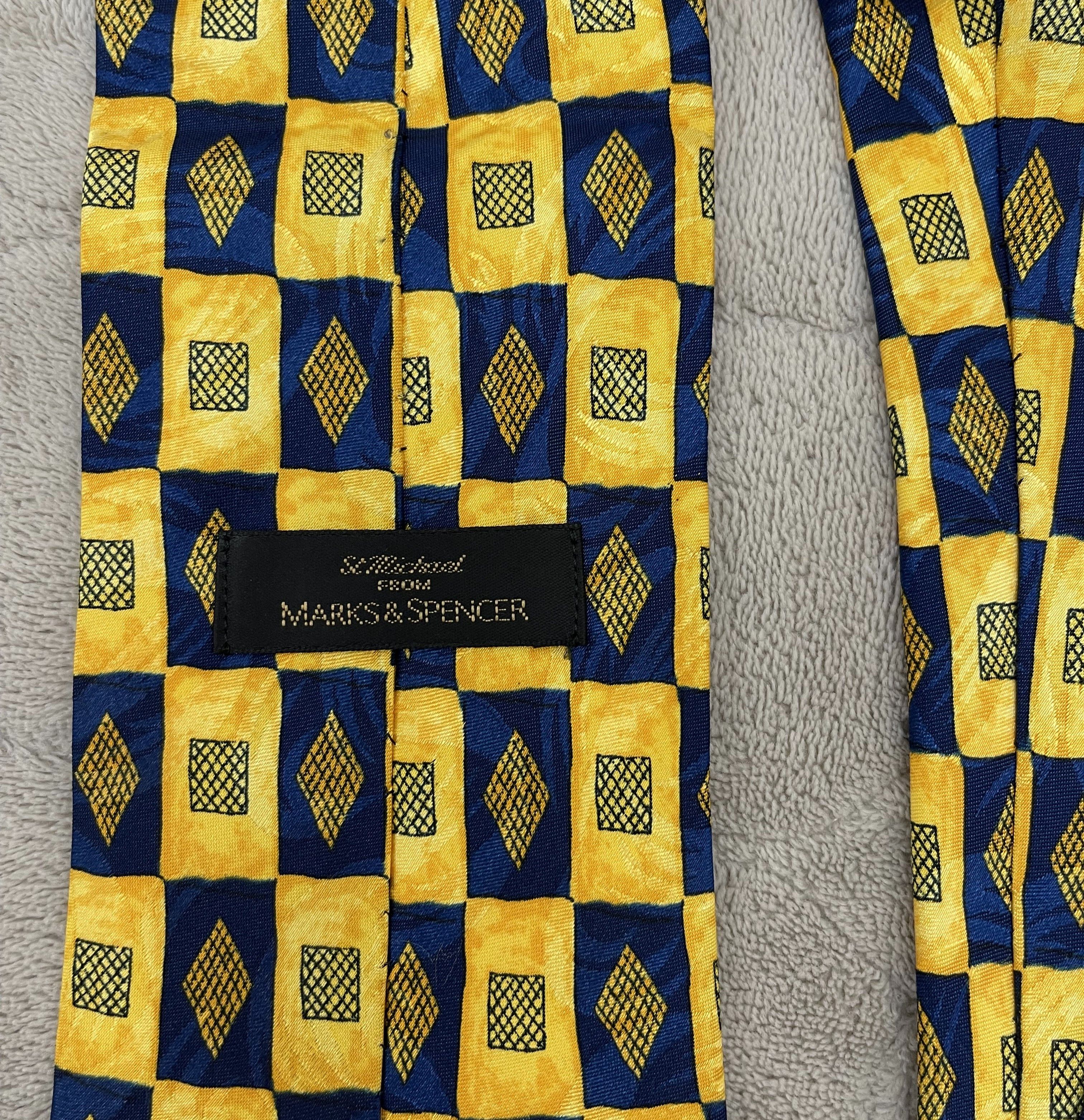 Marks & Spencer × Vintage MARKS SPENCER Vintage Tie Size ONE SIZE - 3 Thumbnail