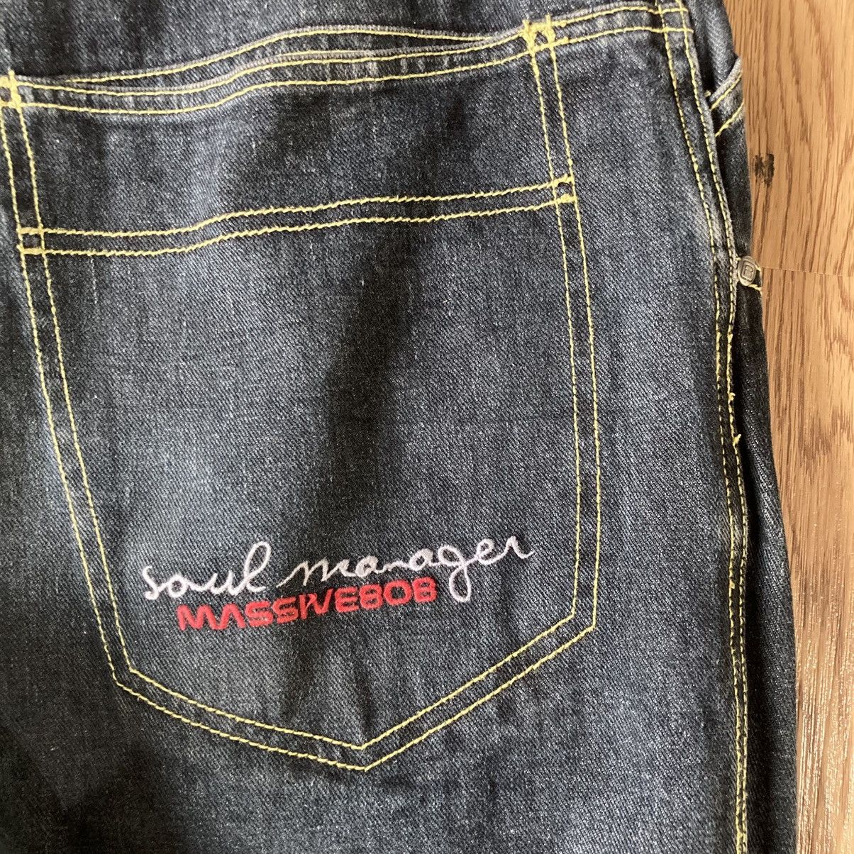Triple 5 Soul Vintage Rare Freaky Massive Baggy Jeans Size US 36 / EU 52 - 8 Thumbnail