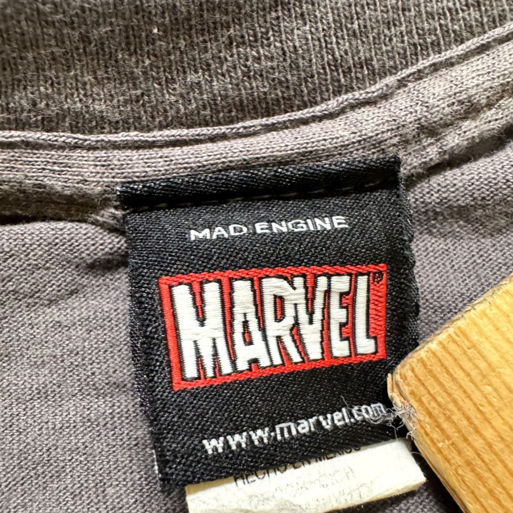 Vintage Marvel Spider Man T-shirt Men's 2XL Venom Gray Y2K Grunge Shirt Mens 2XL Venom Gray Marvel Mad Engine Spider Man T-shirt Y2K Grunge Size US XXL / EU 58 / 5 - 4 Thumbnail