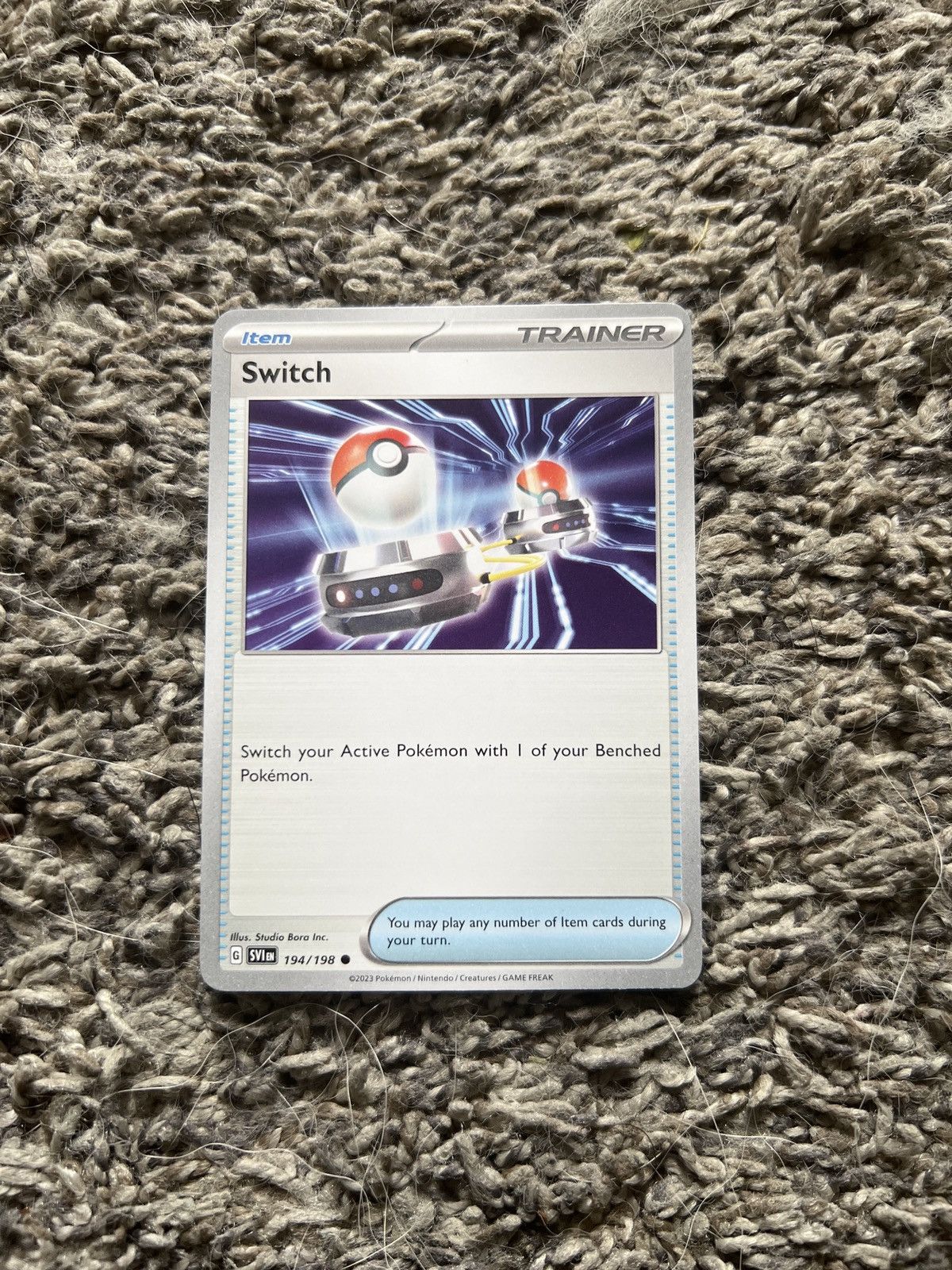 Pokemon 2023 Pokémon Switch Card Size ONE SIZE - 1 Thumbnail