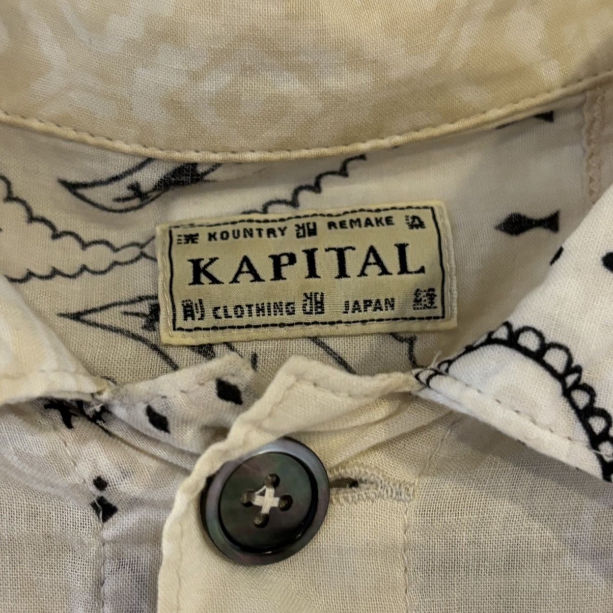 Kapital Kountry Kapital Kountry Remake Bandana Trucker Shirt Jacket Size US XL / EU 56 / 4 - 3 Thumbnail