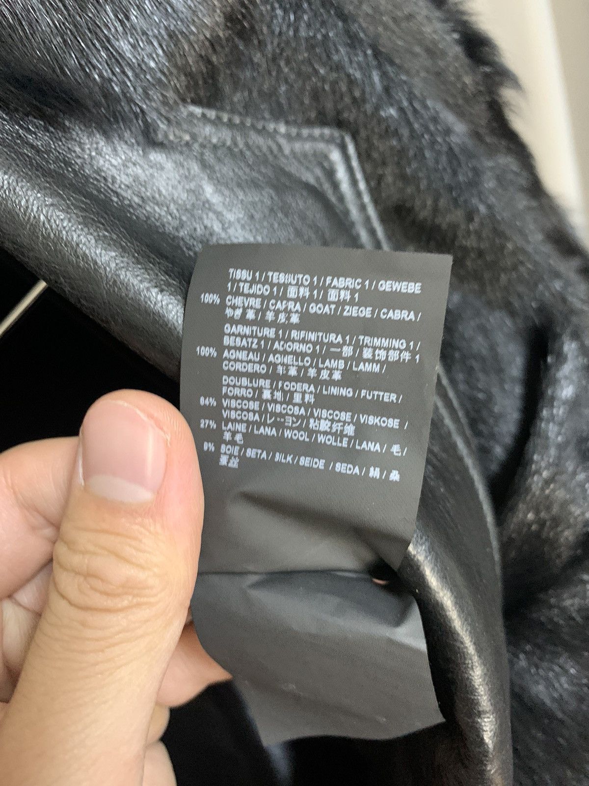 Saint Laurent Paris Saint Laurent 2016FW Goat Fur Coat Size US M / EU 48-50 / 2 - 6 Thumbnail