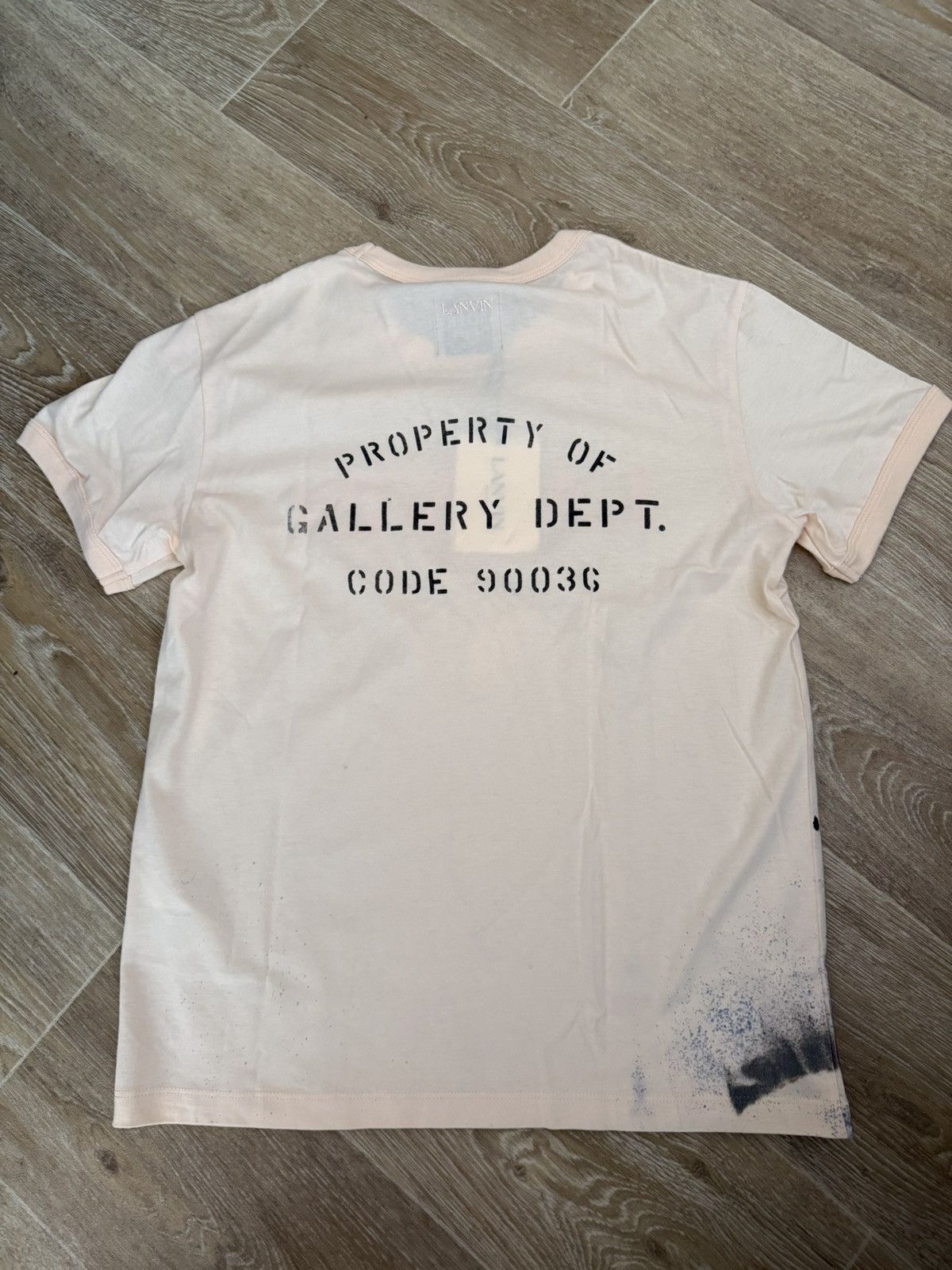 Lanvin Lanvin Gallery Dept Limited Edition Tshirt Sz.L Size L / US 10 / IT 46 - 2 Thumbnail