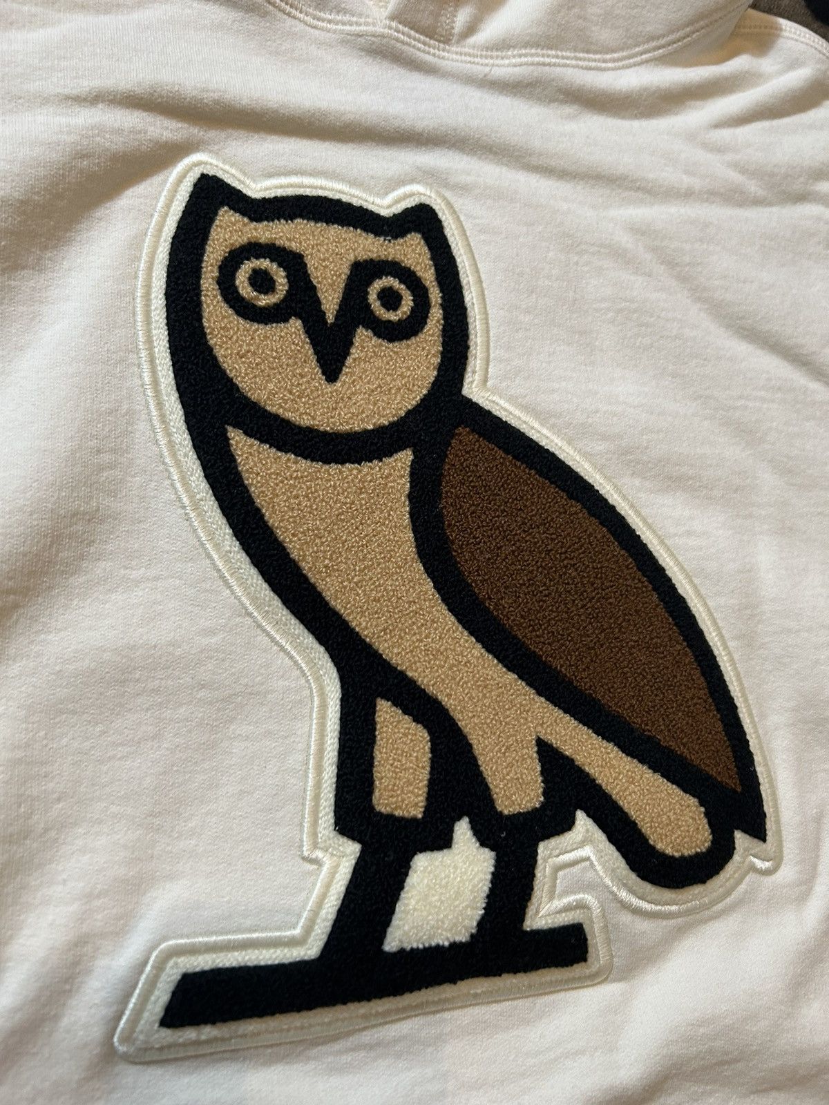 Drake × October's Very Own Chenille Bubble Og Owl Hoodie Size US L / EU 52-54 / 3 - 3 Thumbnail
