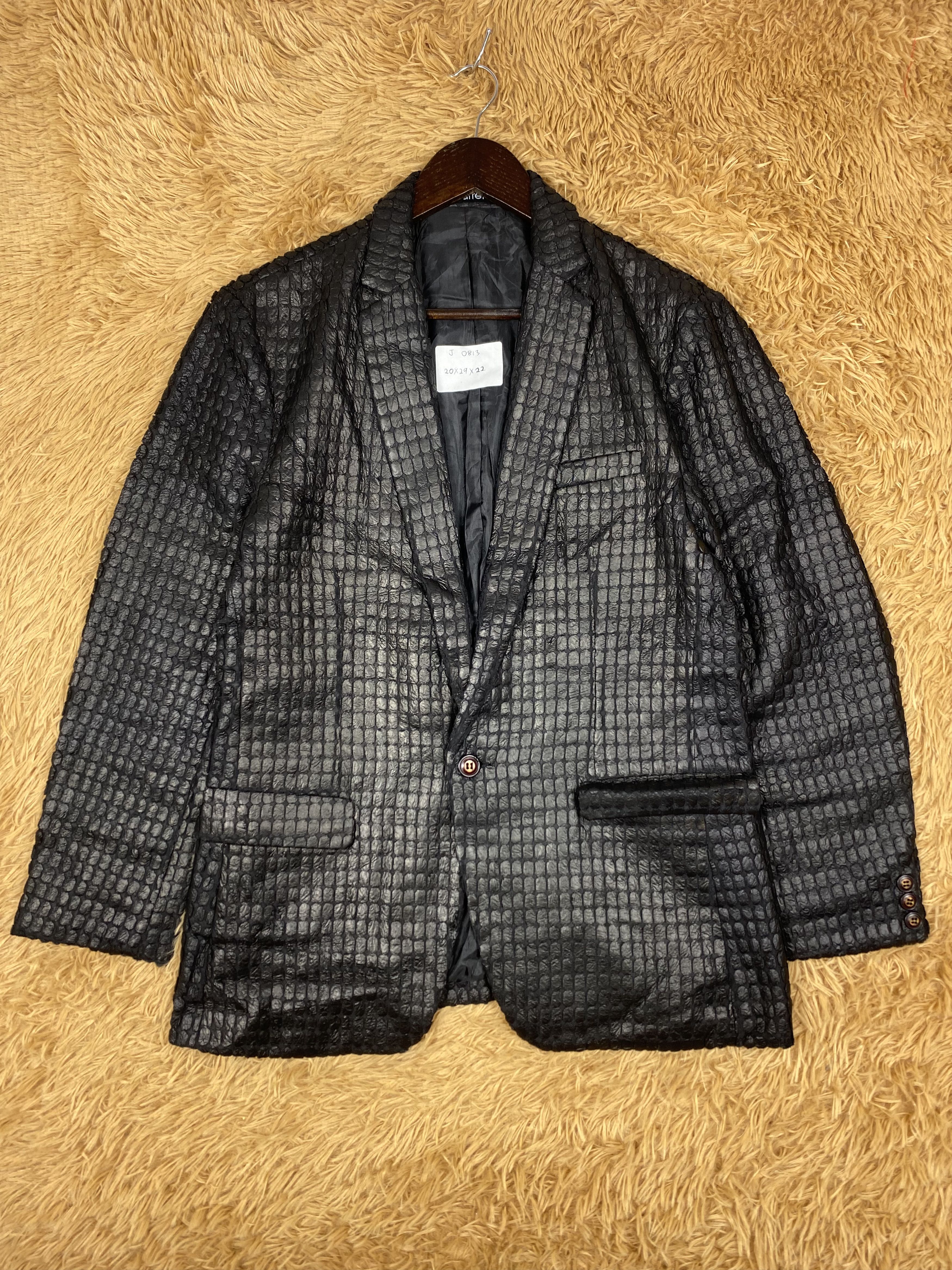 Neil Barrett Vintage Neil Barret Leather Jacket DJ0813 Size US XXL / EU 58 / 5 - 1 Thumbnail