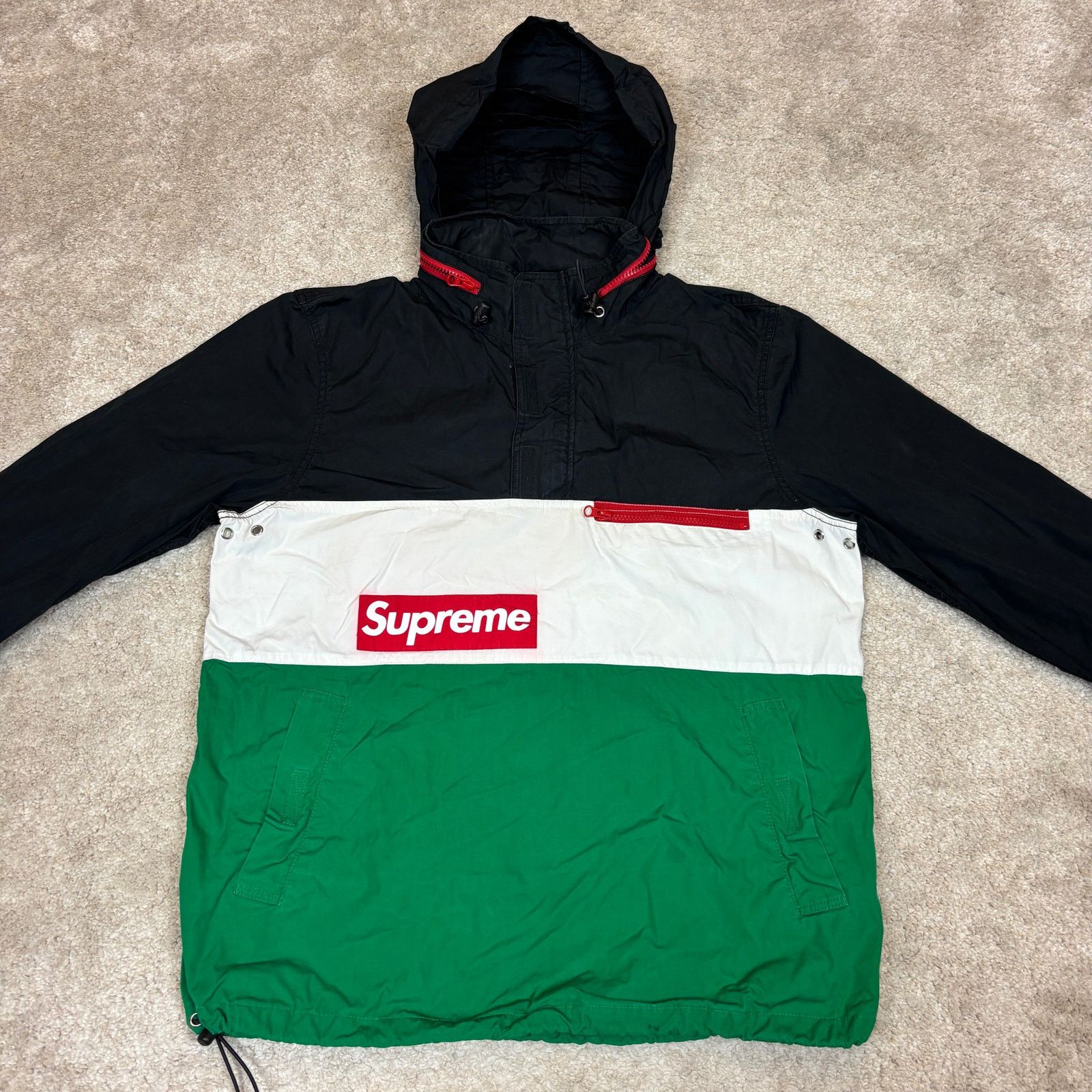 Supreme Supreme F1 Pullover Jacket Men's Large Streetwear SS14 Size US L / EU 52-54 / 3 - 2 Thumbnail