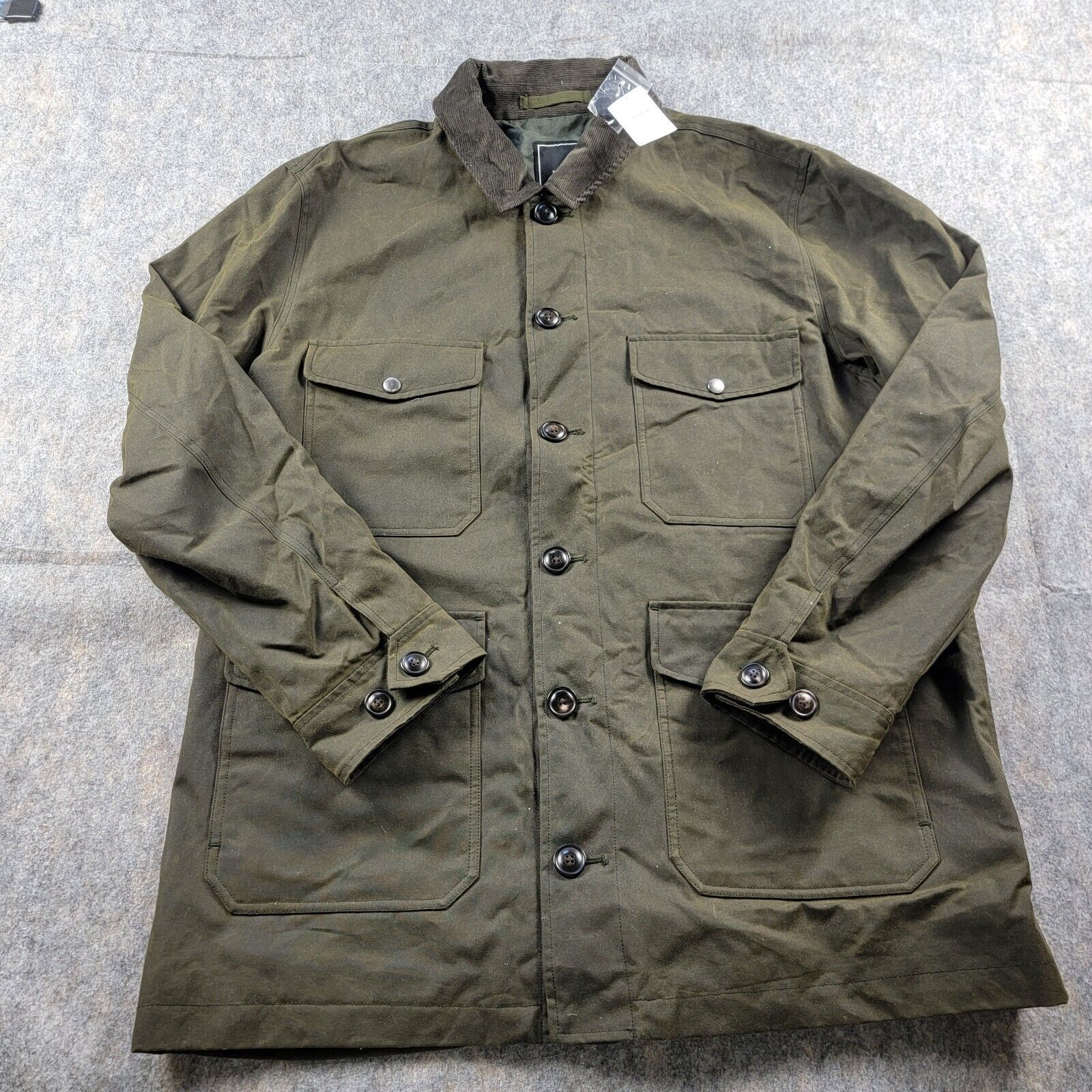 Todd Snyder Todd Snyder English Oil Cloth Cruiser Barn Jacket Size US XL / EU 56 / 4 - 17 Thumbnail