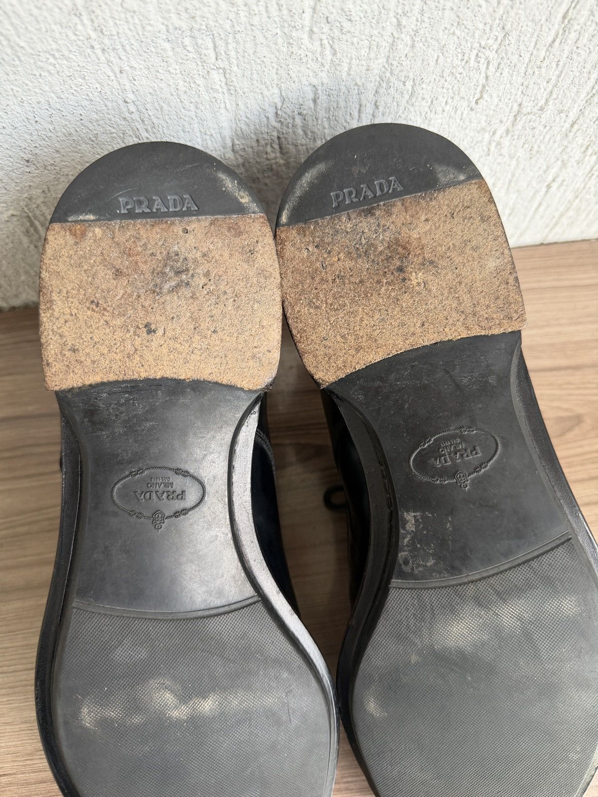 Prada Leather derby Size US 9.5 / EU 42-43 - 15 Thumbnail