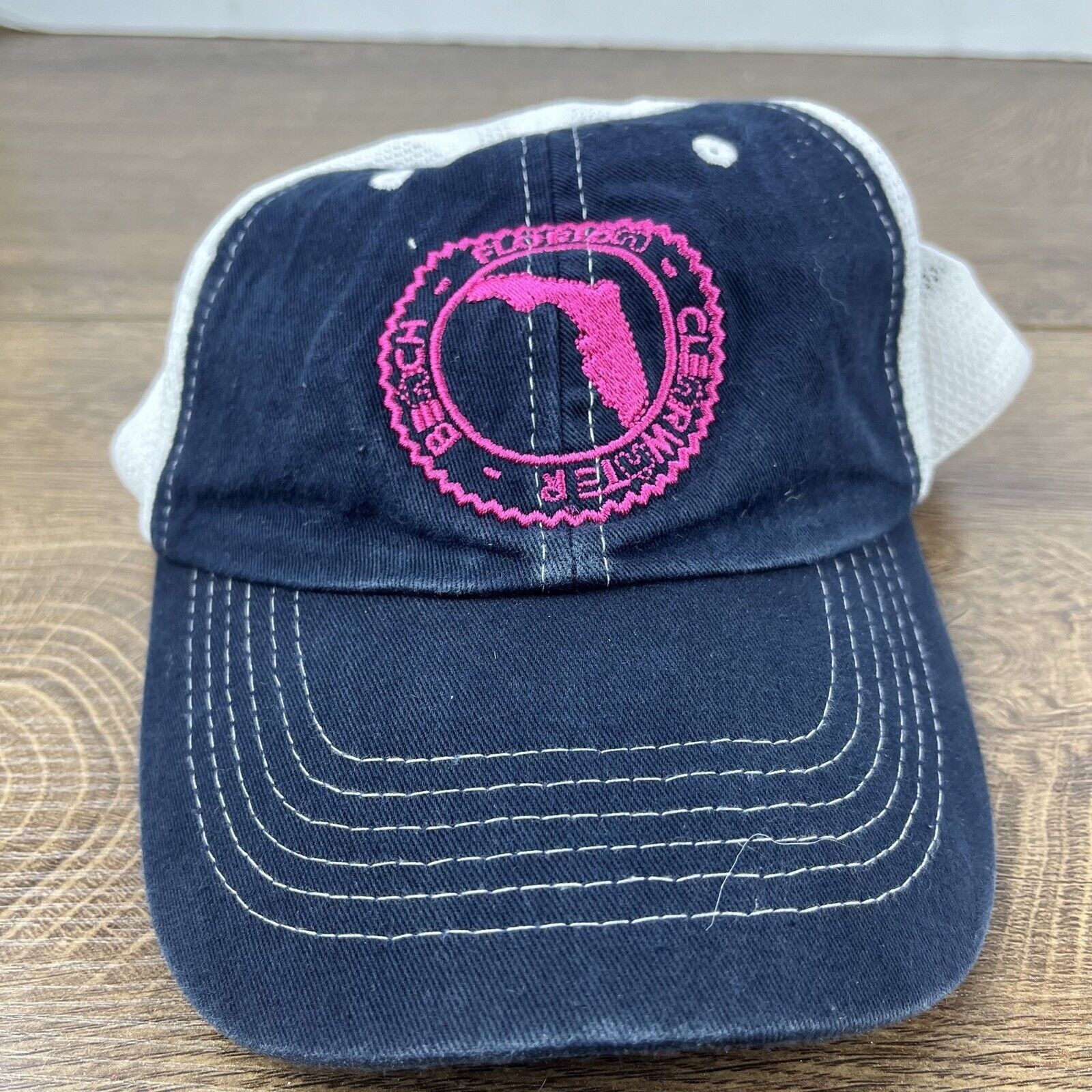 Other Clearwater Beach Florida Hat Black Cap Hat Adjustable Hat Bl Size ONE SIZE - 1 Thumbnail