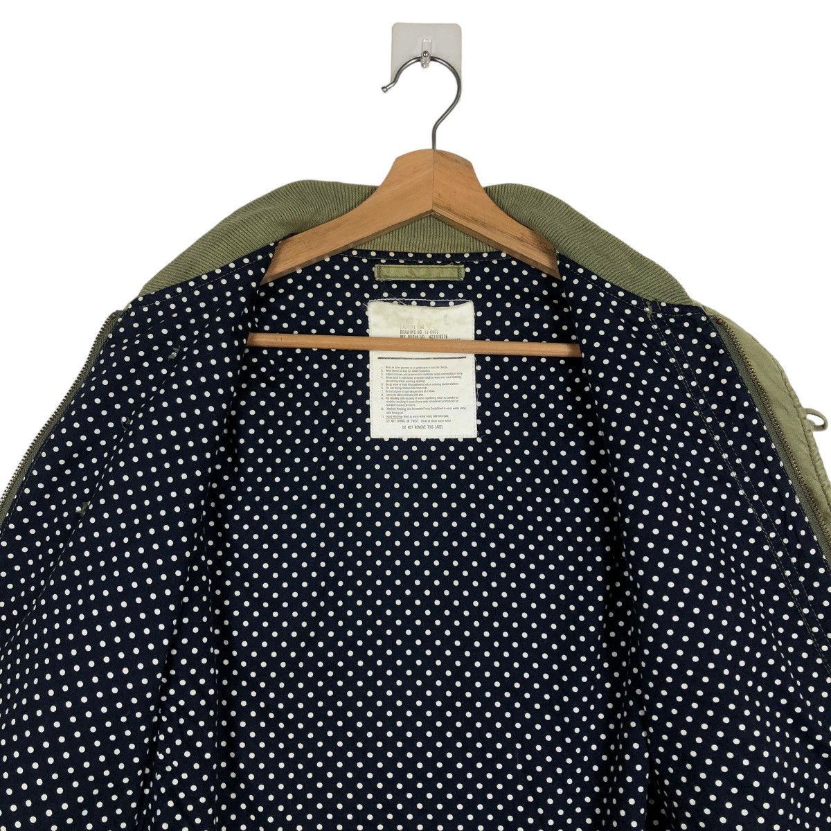 MOUSSY 🔥Cropped Biker Jacket Military Design Moussy Japan Made Size US S / EU 44-46 / 1 - 11 Thumbnail
