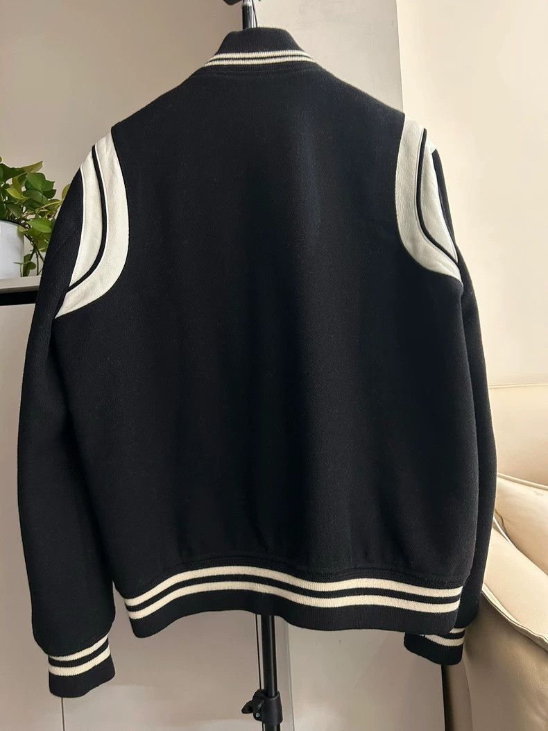 Saint Laurent Paris Classic Saint Laurent Black and White Varsity Jacket-2505 Size US L / EU 52-54 / 3 - 5 Thumbnail