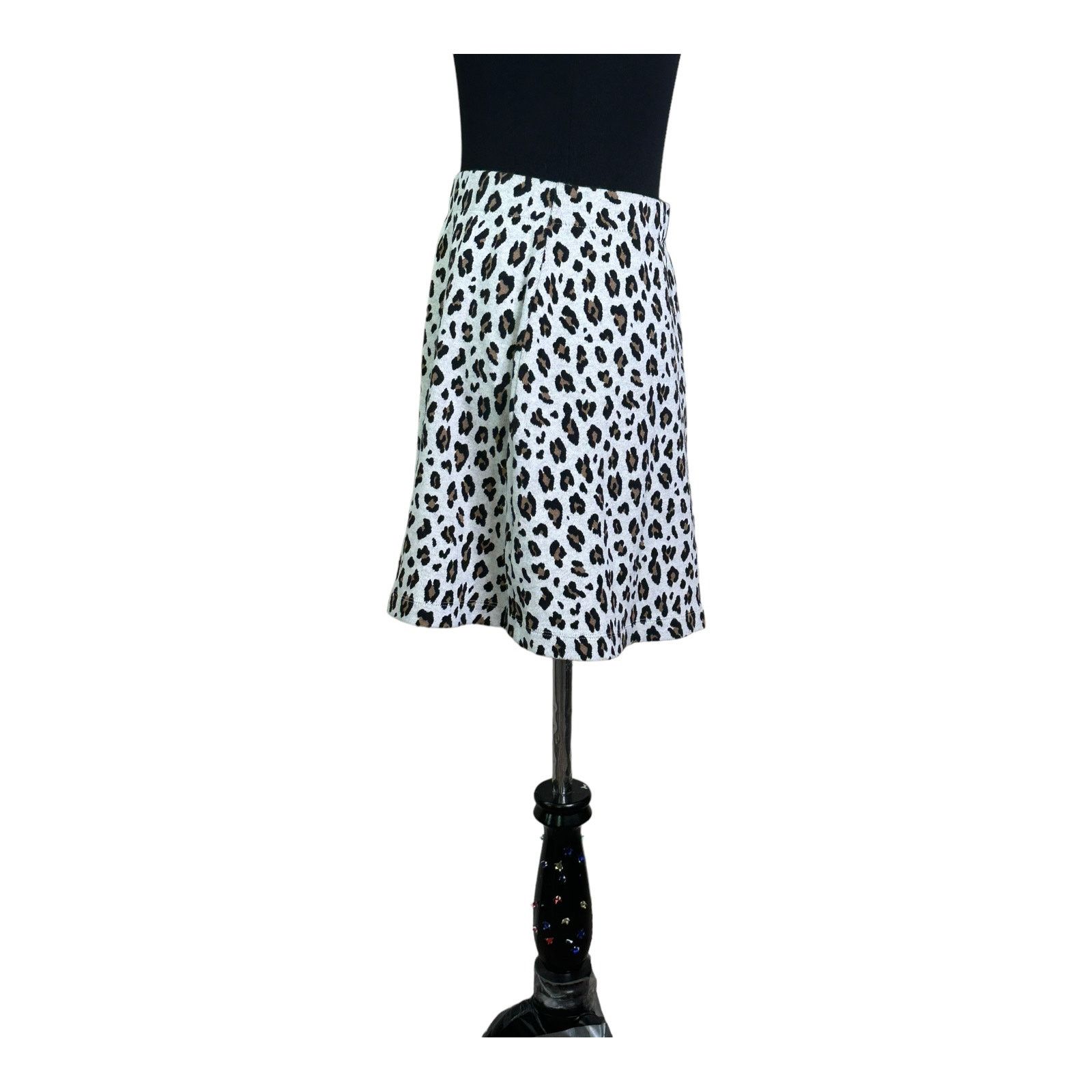 Loft Loft animal print pull on mini skirt size SP Size 28" / US 6 / IT 42 - 7 Thumbnail