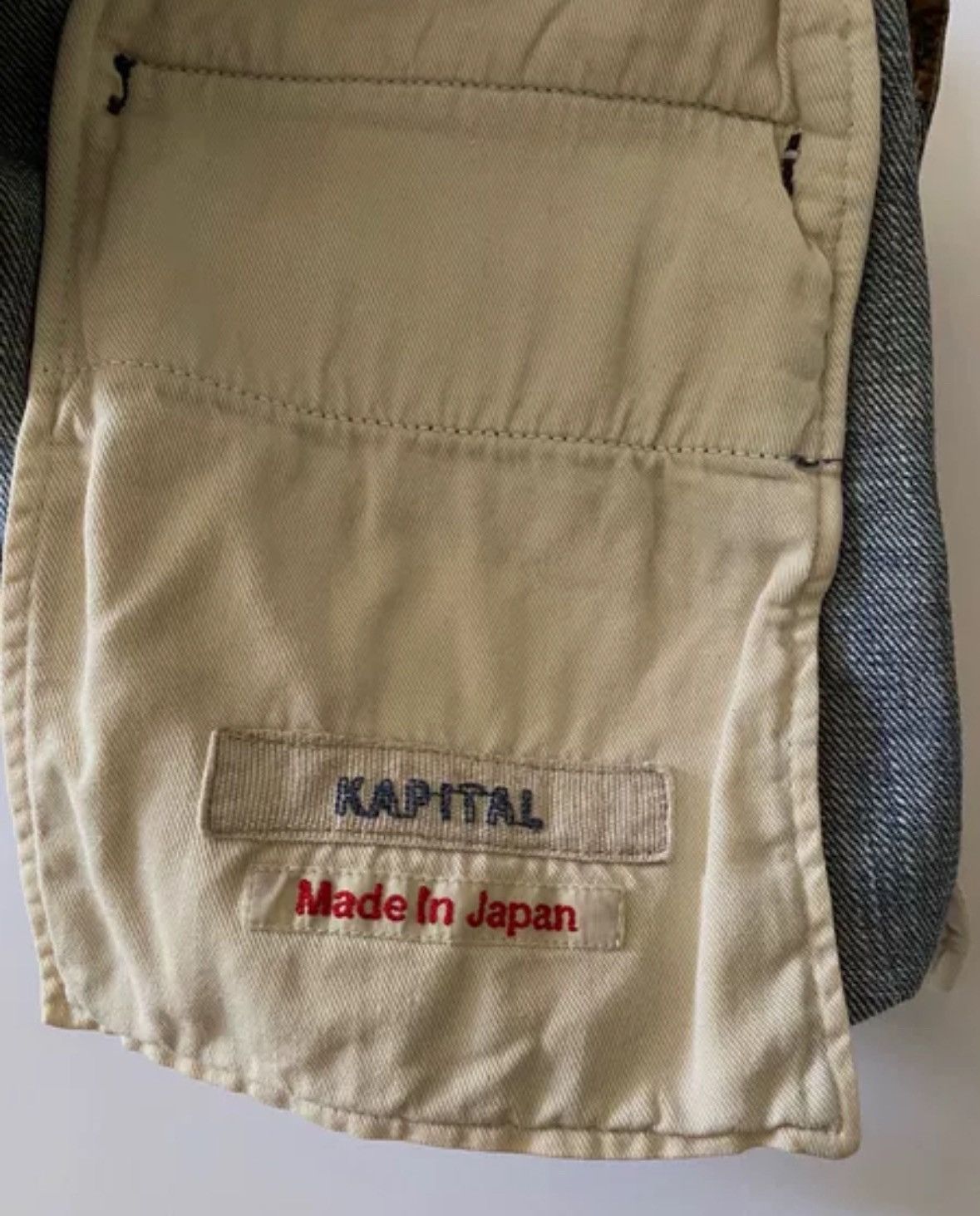 Kapital KAPITAL washed distressed jeans loose cropped pants Size US 28 / EU 44 - 7 Thumbnail