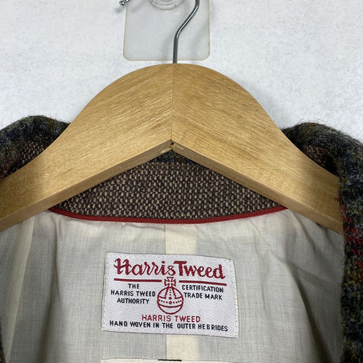 Japanese Brand Harris Tweed X Chime wool long coat Size S / US 4 / IT 40 - 12 Thumbnail