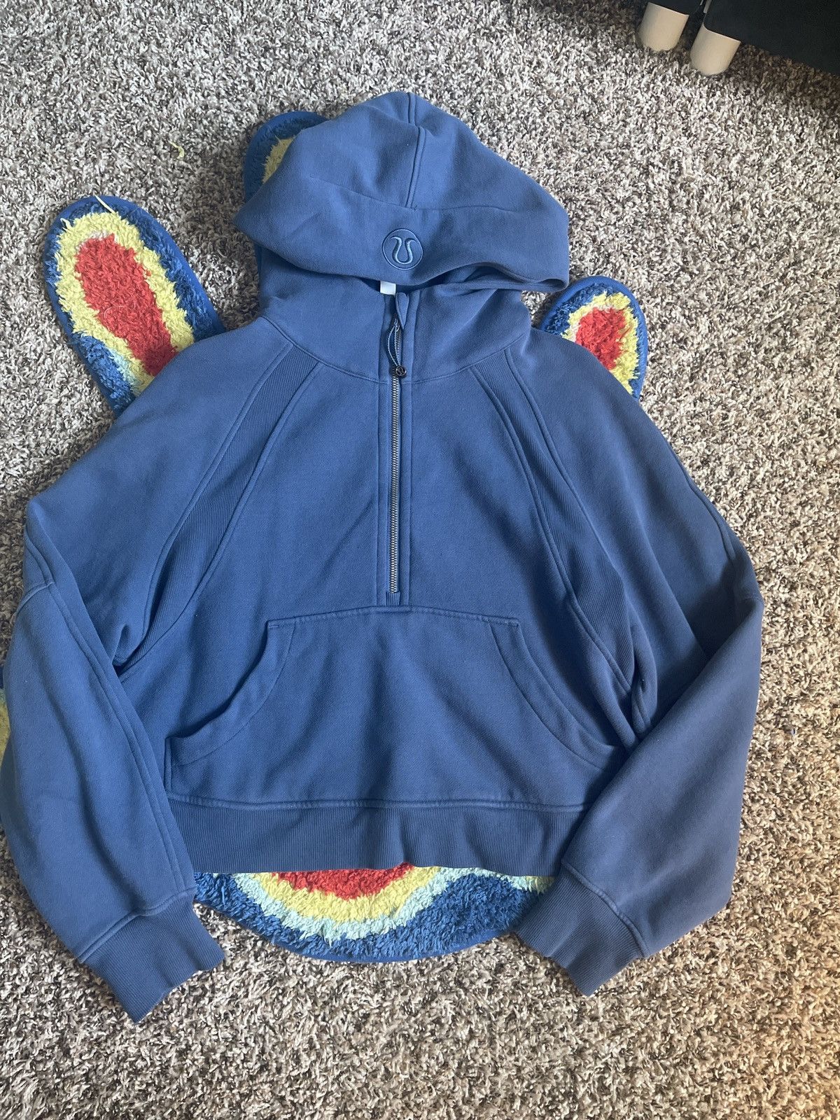 Lululemon Lululemon Scuba Oversize Half-Zip Hoodie Size M / US 6-8 / IT 42-44 - 1 Thumbnail