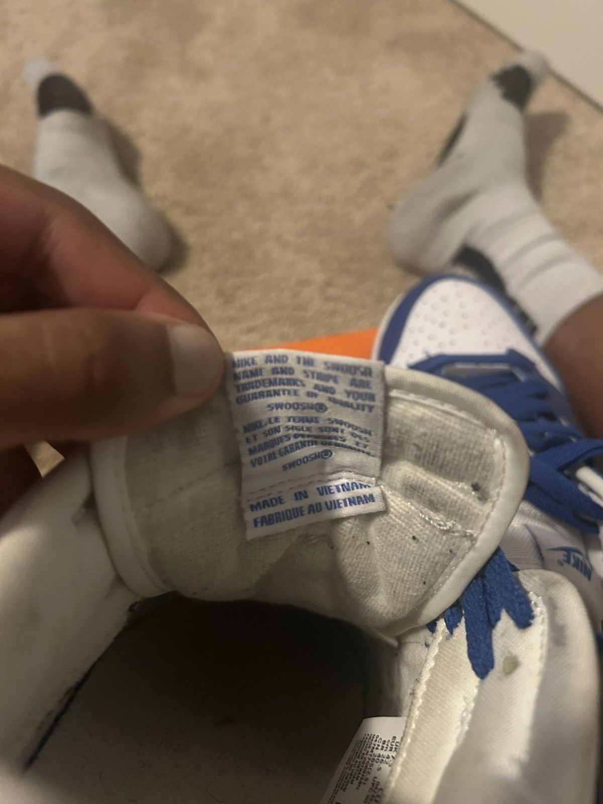 Nike Blue Nike dunks Size US 8.5 / EU 41-42 - 7 Thumbnail