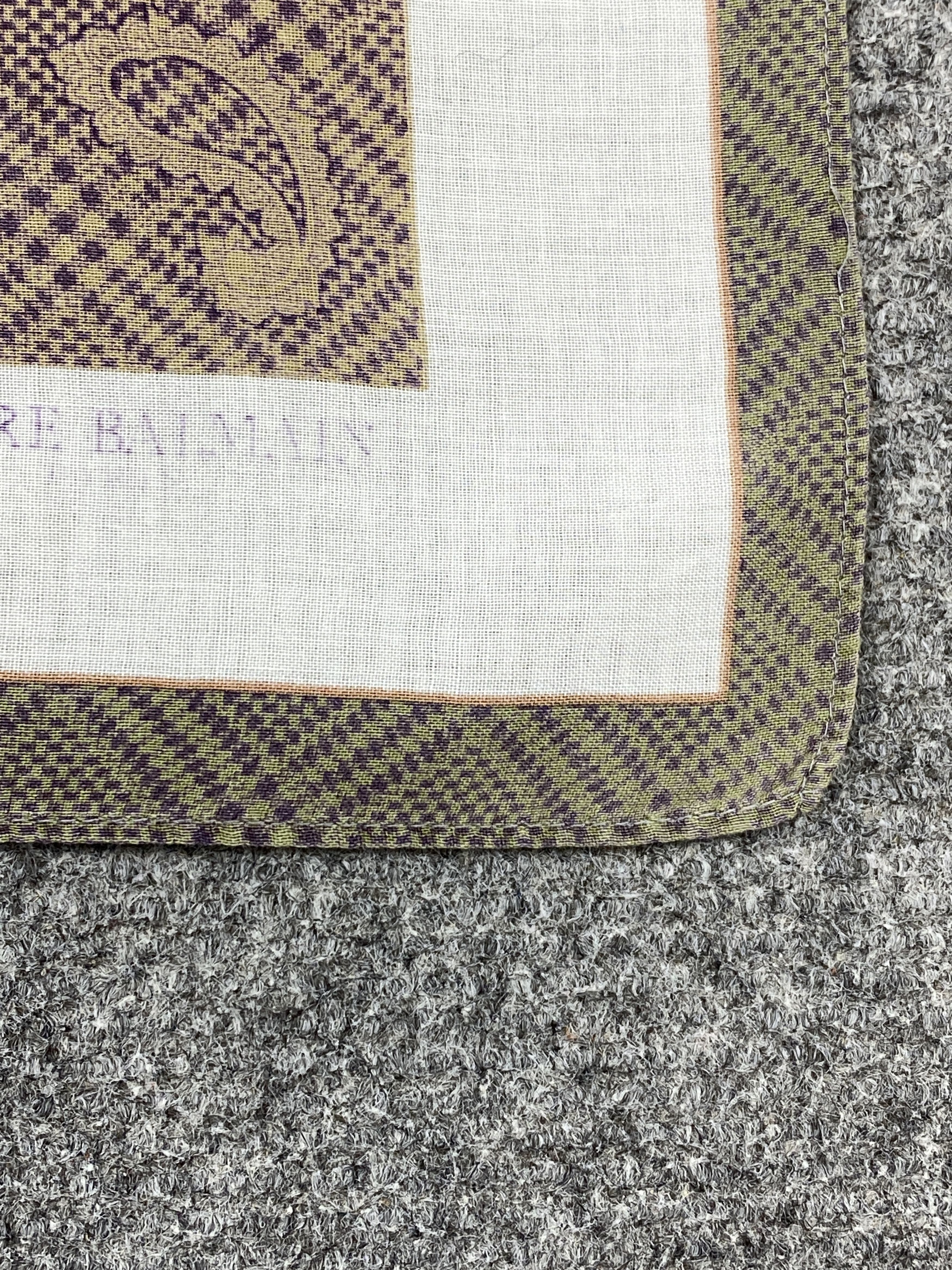 Pierre Balmain Pierre Balmain Handkerchief / Bandana / Neckerchief HKC1130 Size ONE SIZE - 8 Thumbnail