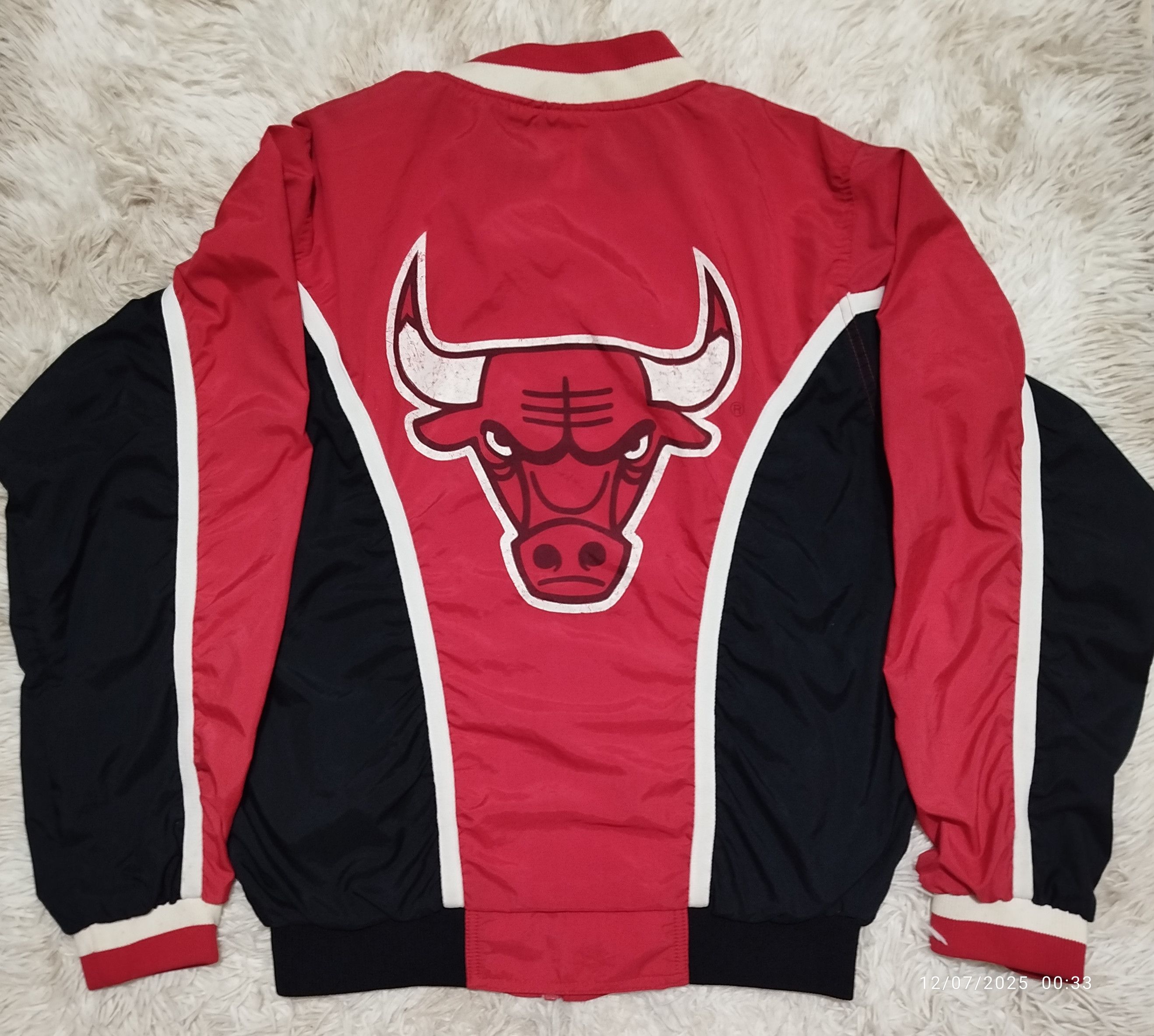 Champion VINTAGE Chicago Bulls Warm Up Jacket Size US S / EU 44-46 / 1 - 2 Thumbnail