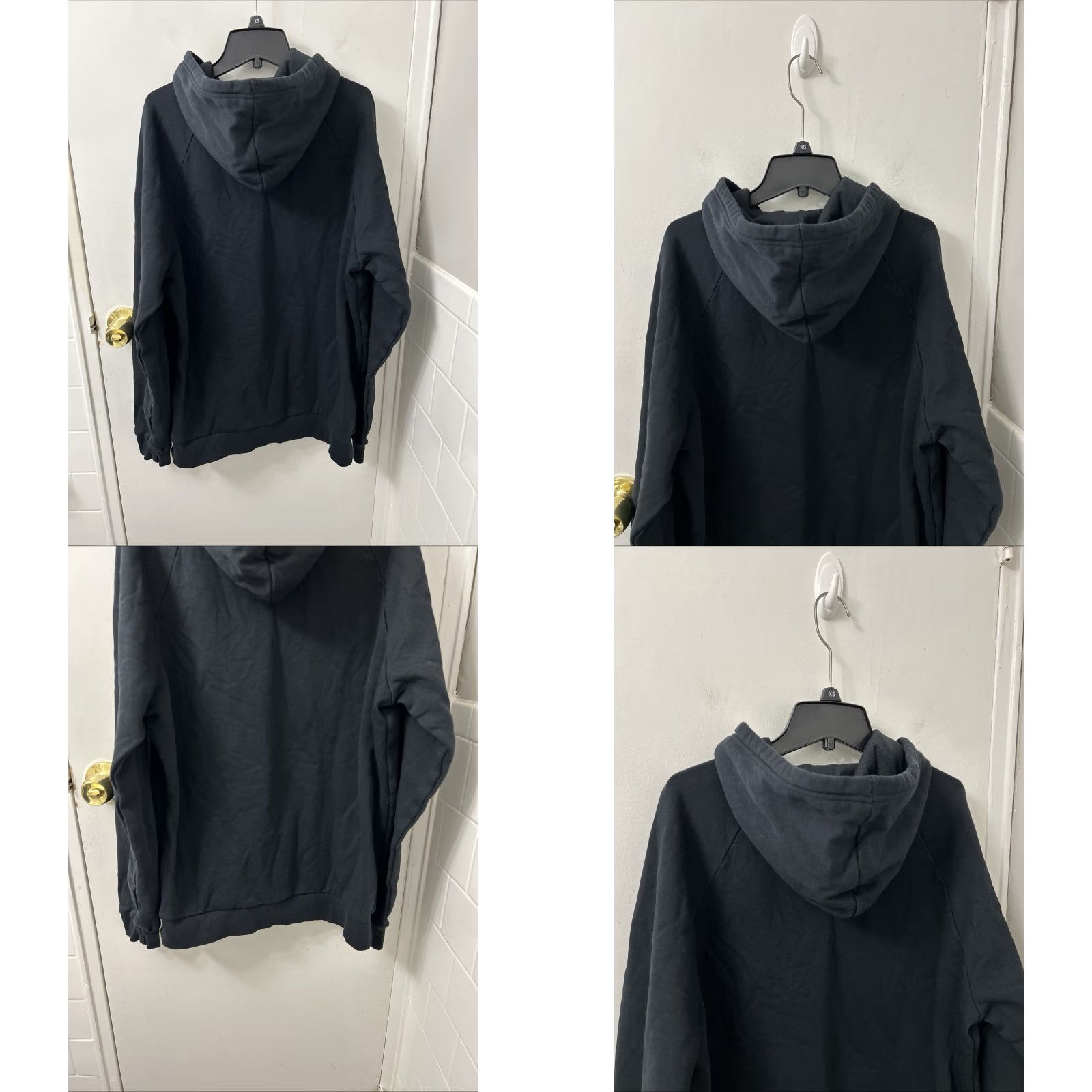 Under Armour Under Armour Hoodie Mens Large Black Pullover Sweatshirt Fleece Logo Graphic Print Pullover Hooded Pockets Regular Fit L/S Casual Fall Winter Men Size US L / EU 52-54 / 3 - 8 Thumbnail
