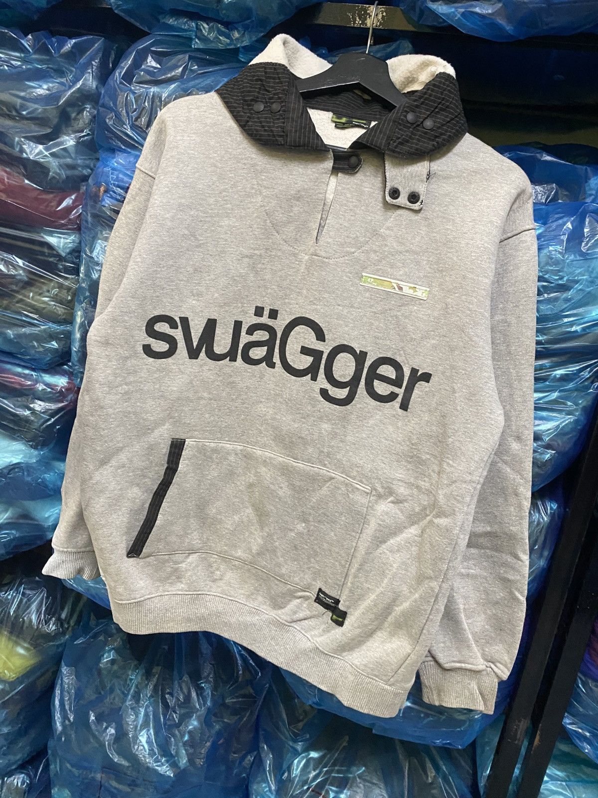 Swagger VINTAGE Y2K SWAGGER PULLOVER HOODIE Size US L / EU 52-54 / 3 - 2 Thumbnail
